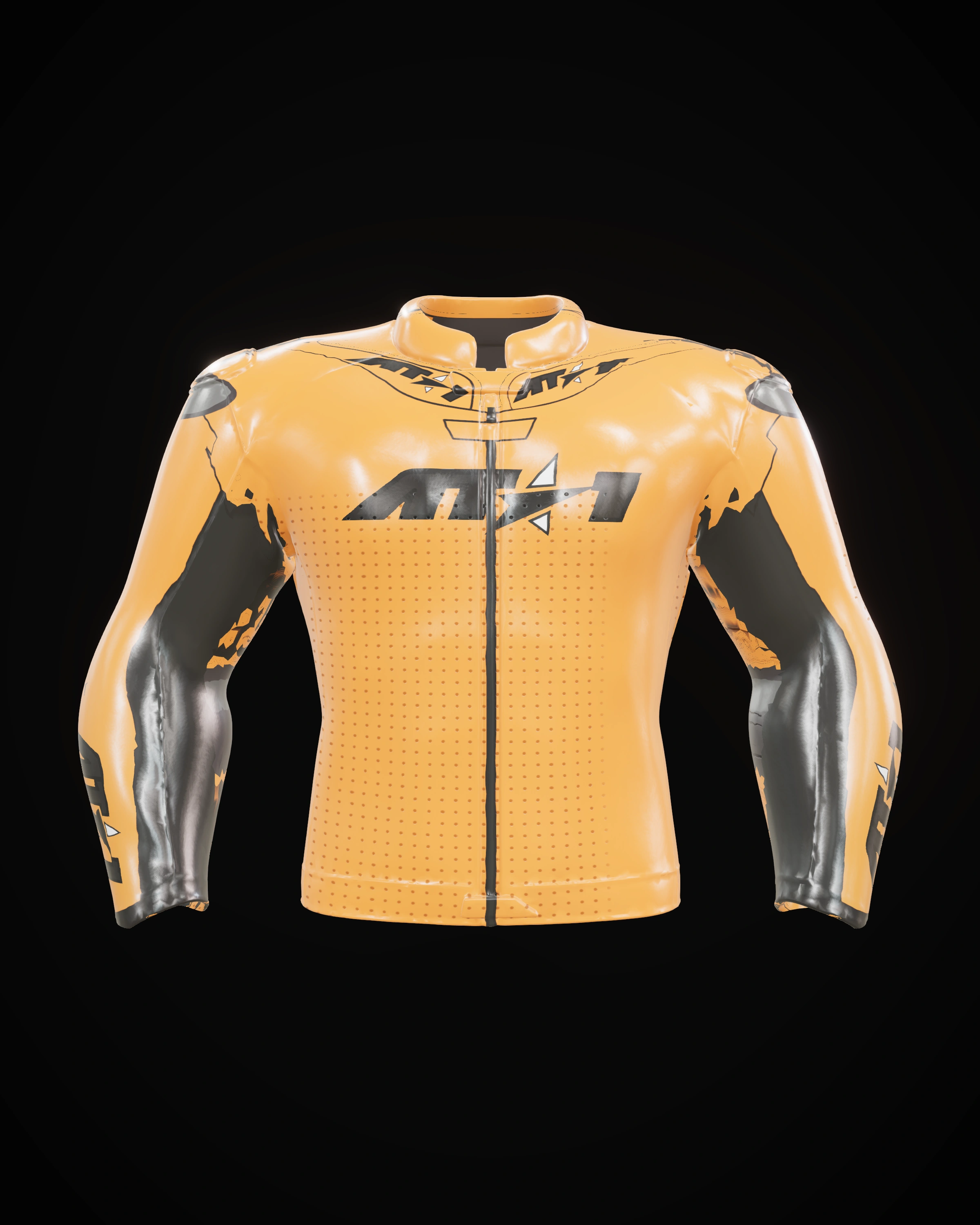 Inferno Orange Jacket — Back