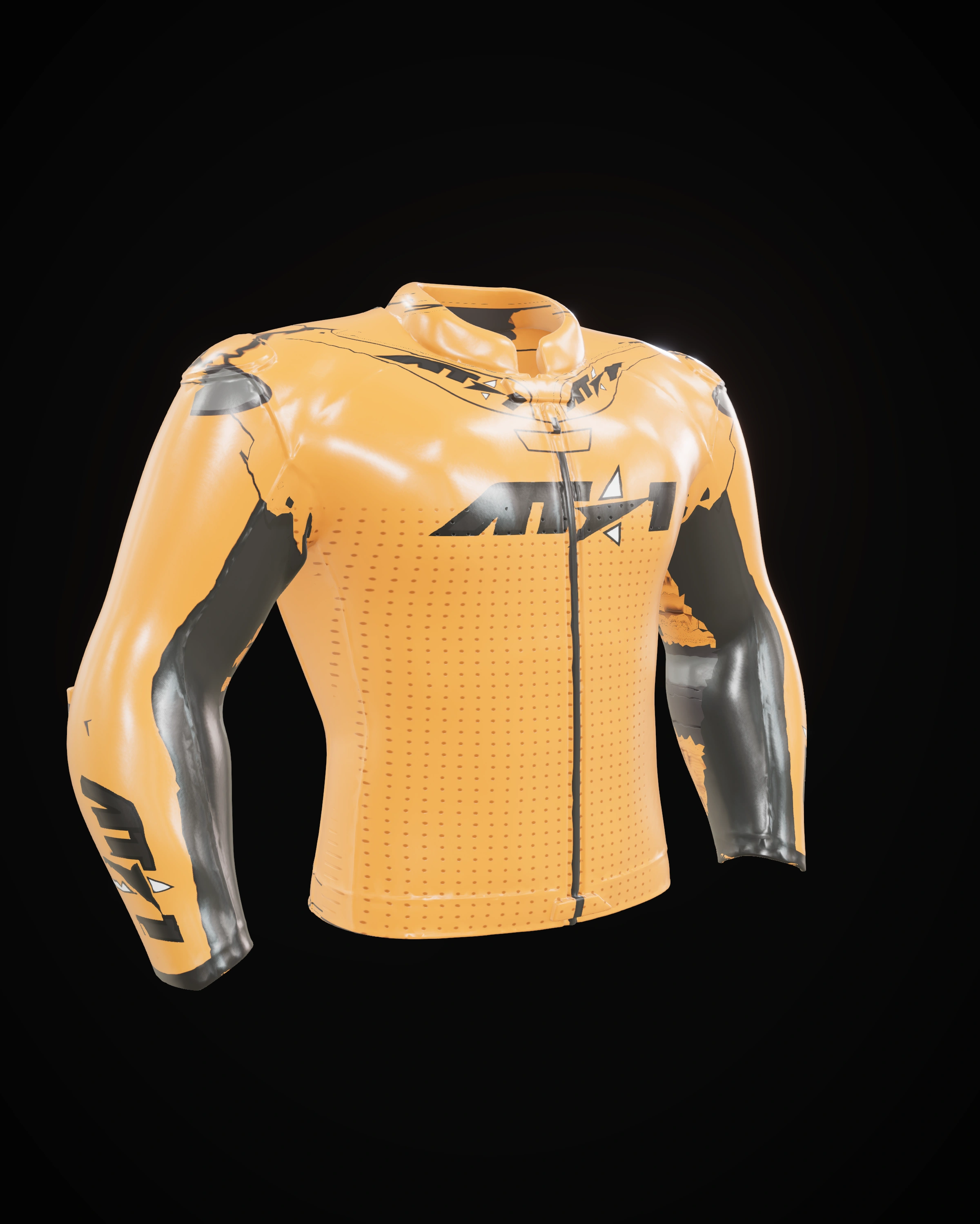Inferno Orange Jacket — Front