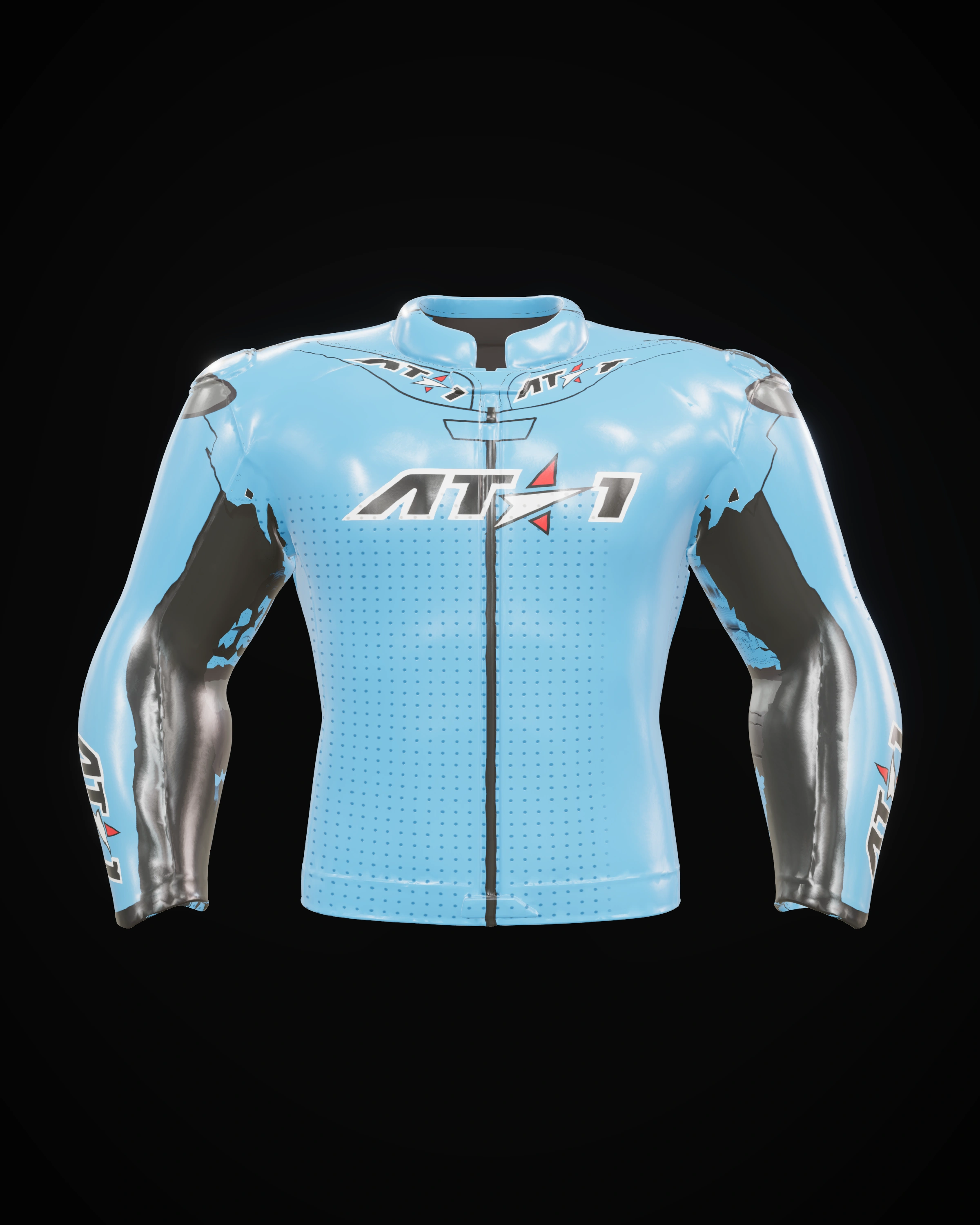 Velocity Blue Jacket — Front