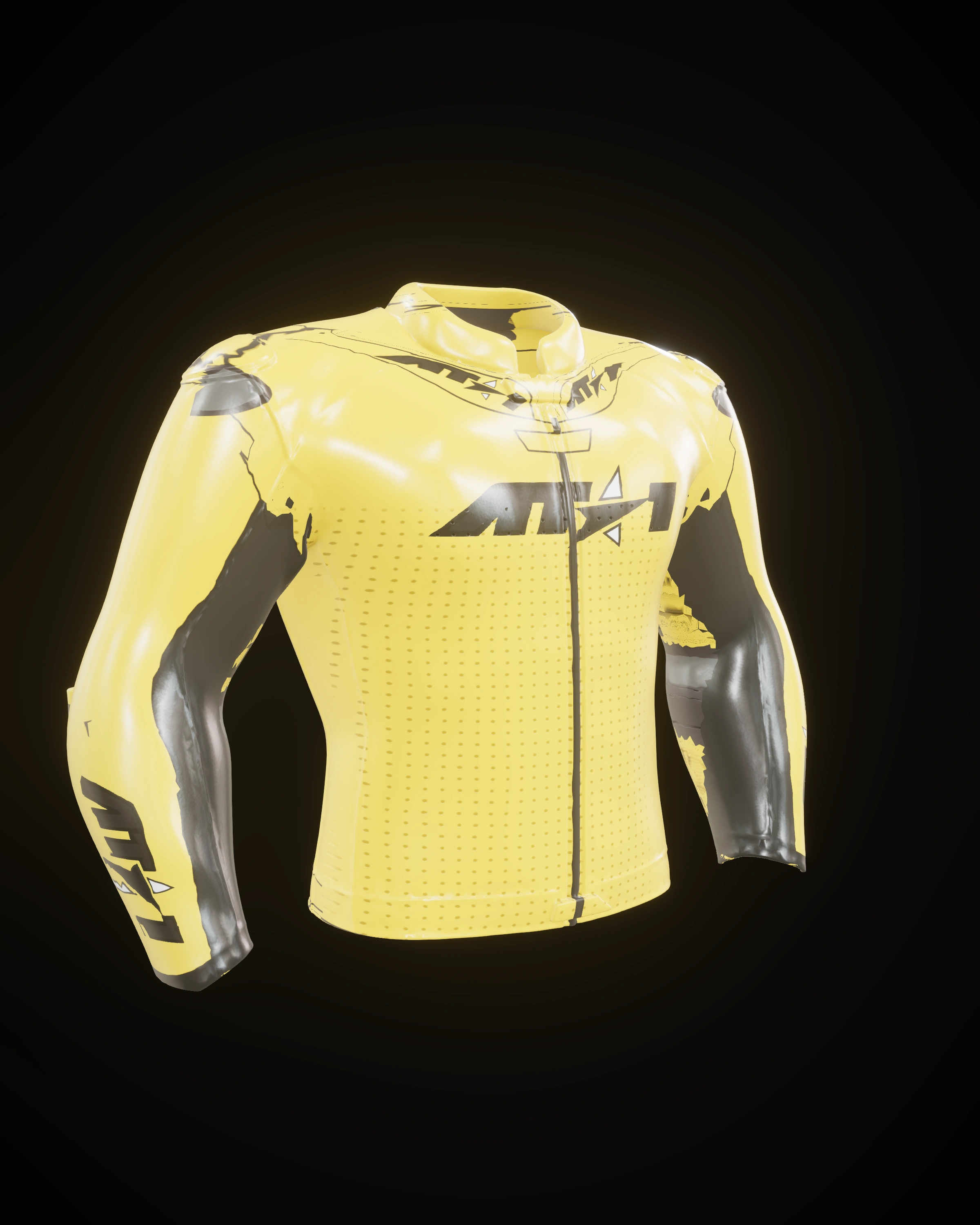Velocity Yellow Jacket — Studio · front three-quarter (left)