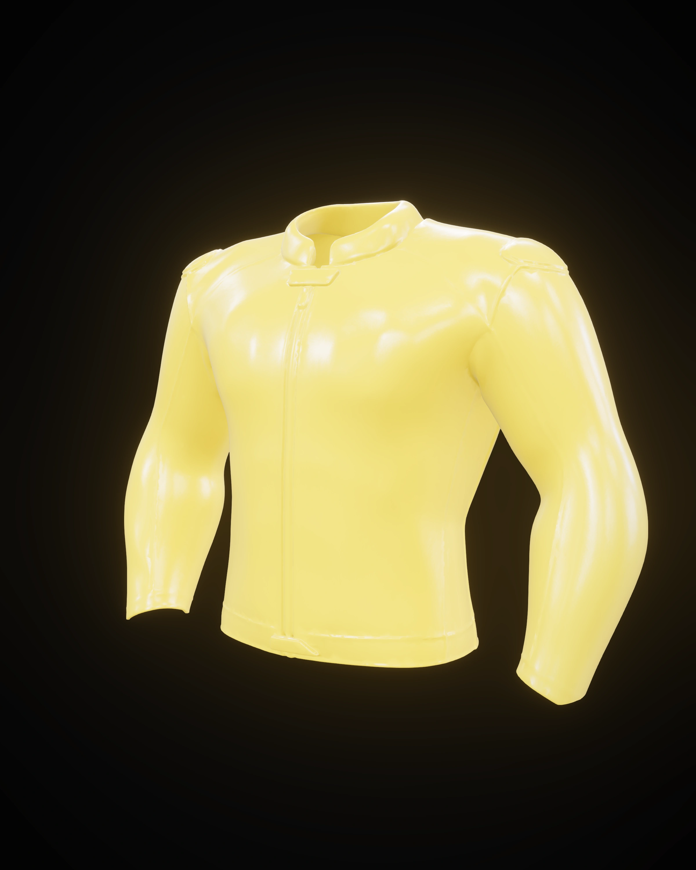 Velocity Yellow Jacket motorcycle race jacket