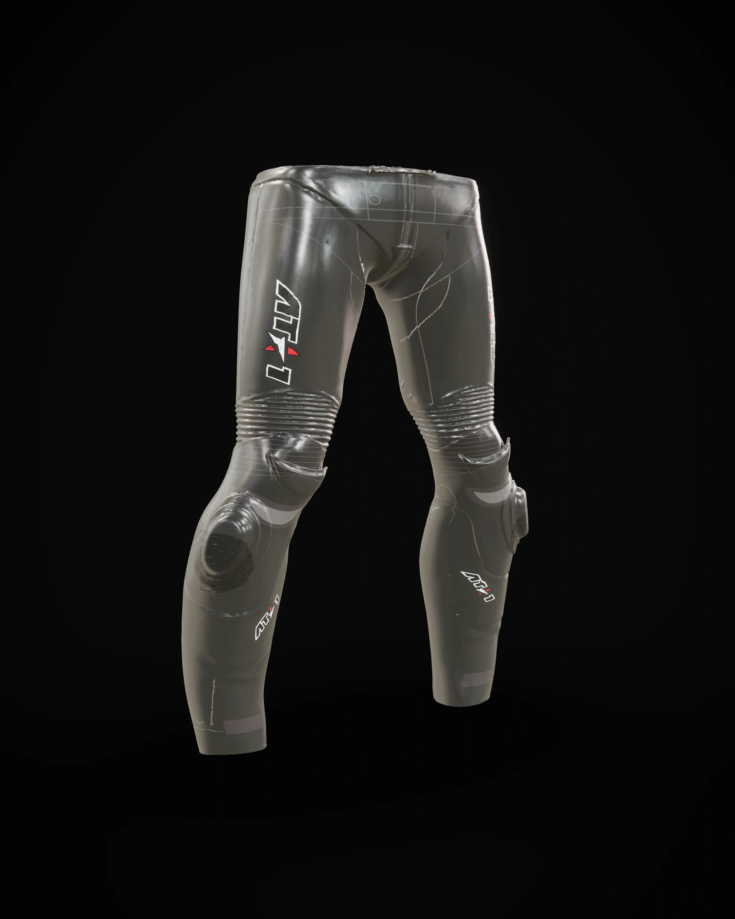 Phantom Black Pants — Studio · front three-quarter (left)