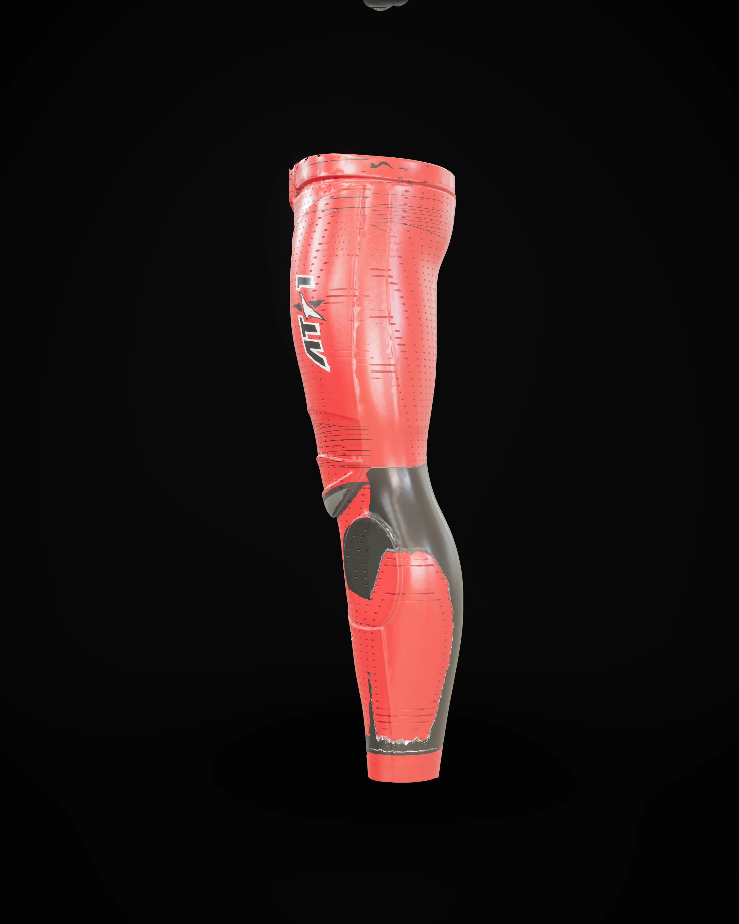 Trinidad Red Pants — Studio · high angle