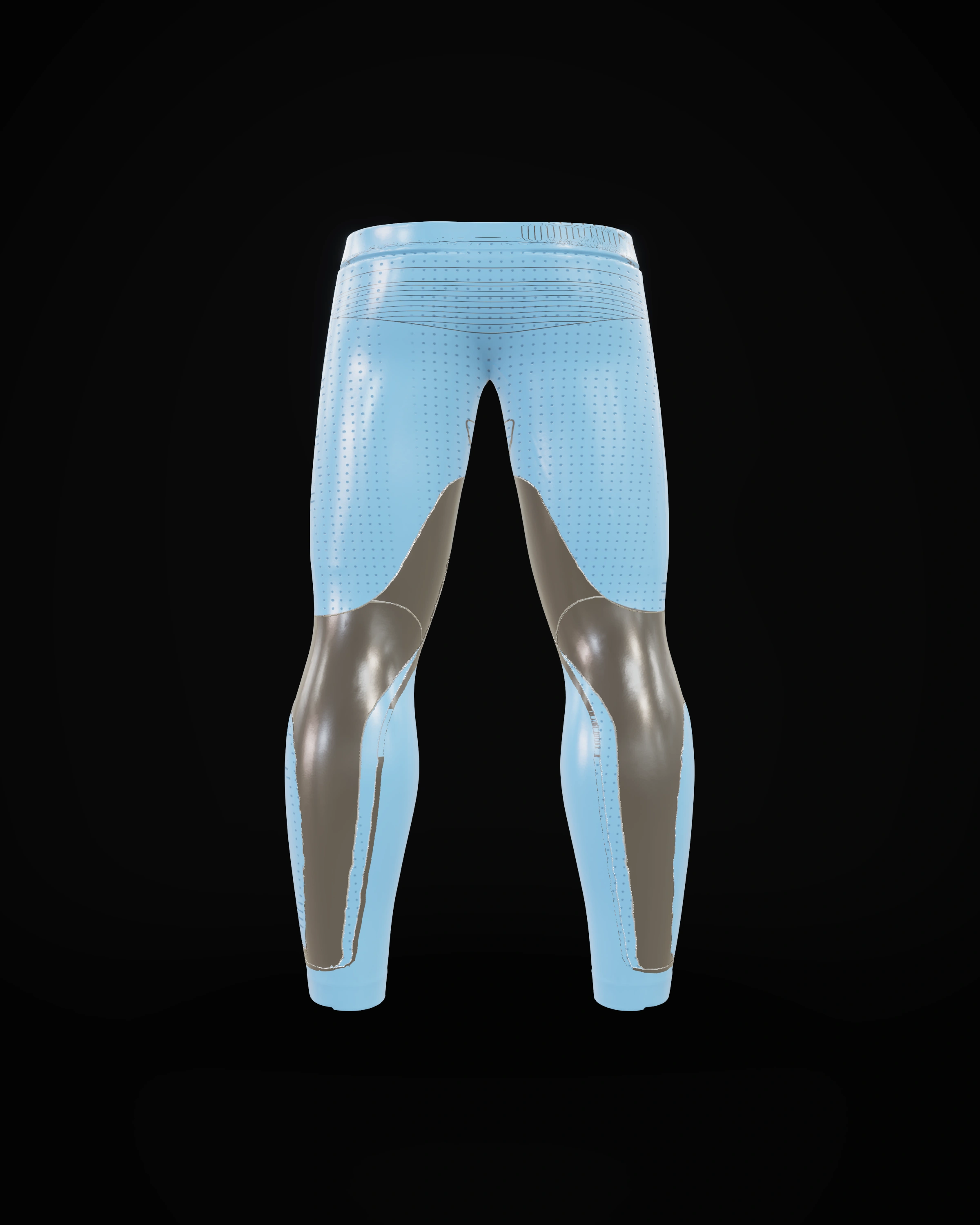 Velocity Blue Pants — Back