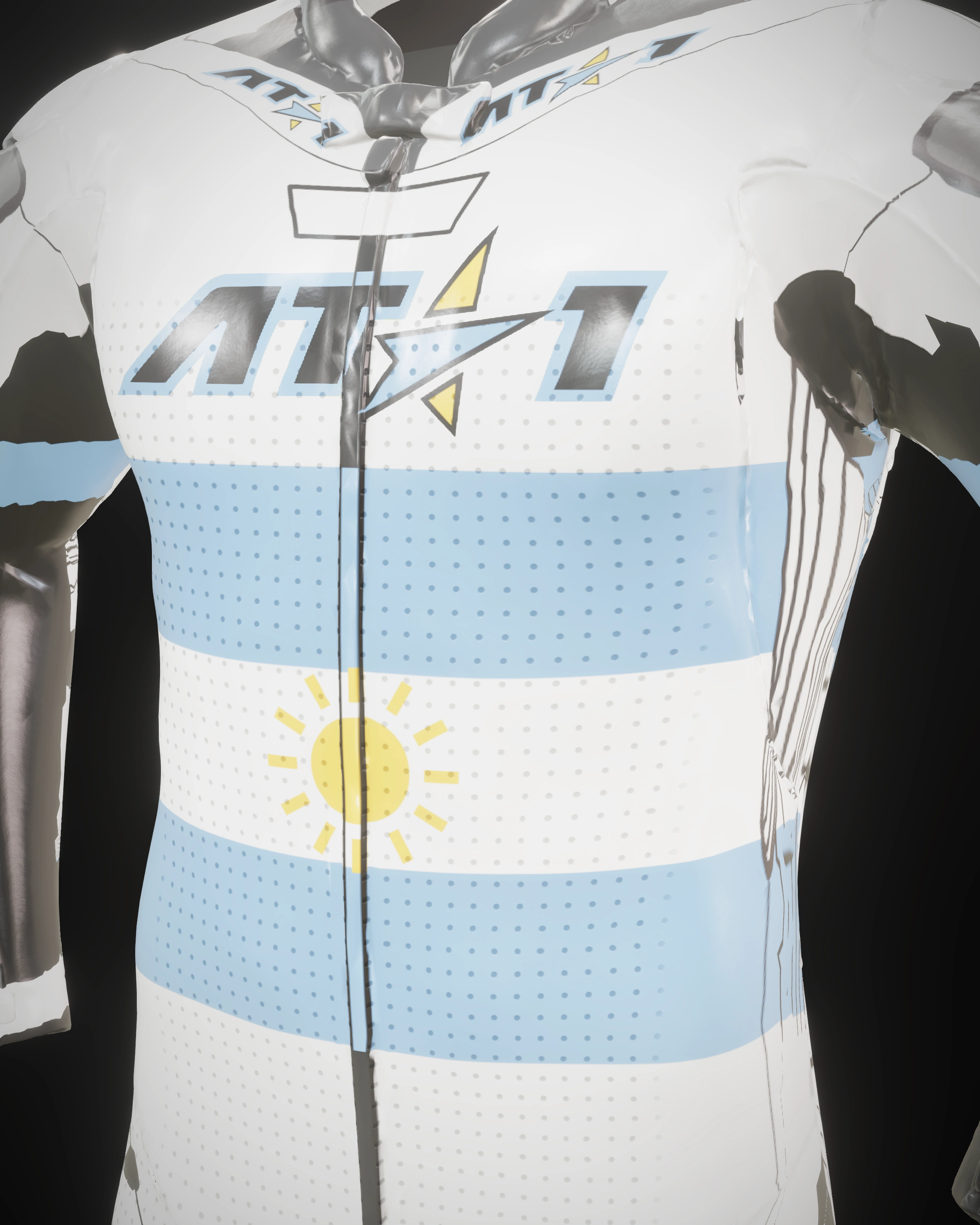 Albiceleste — Back detail