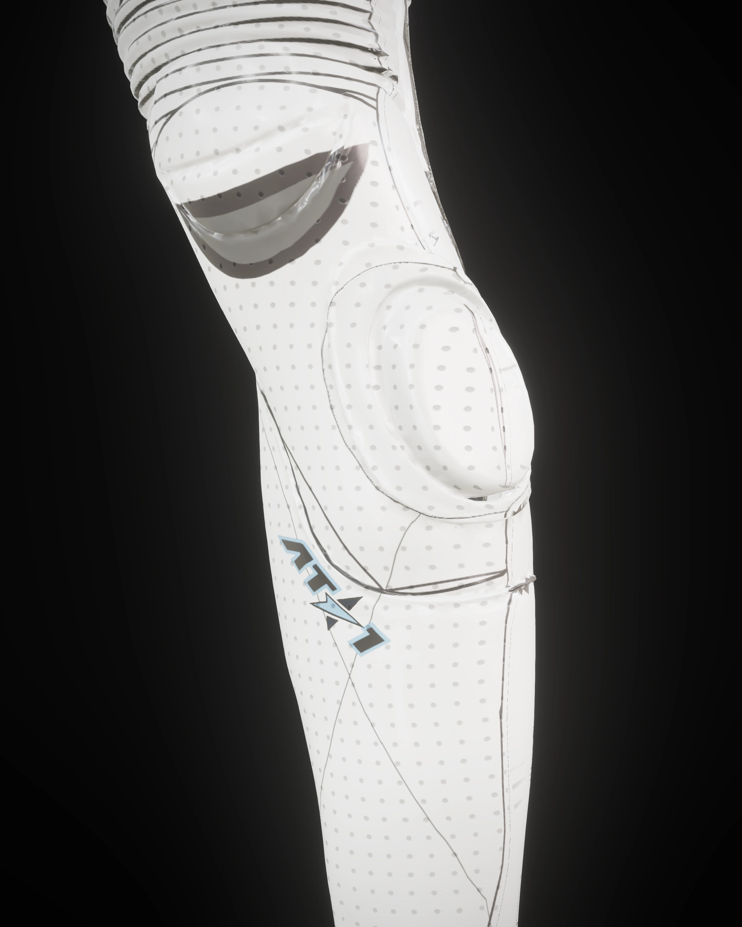 Arctic Storm — Knee detail