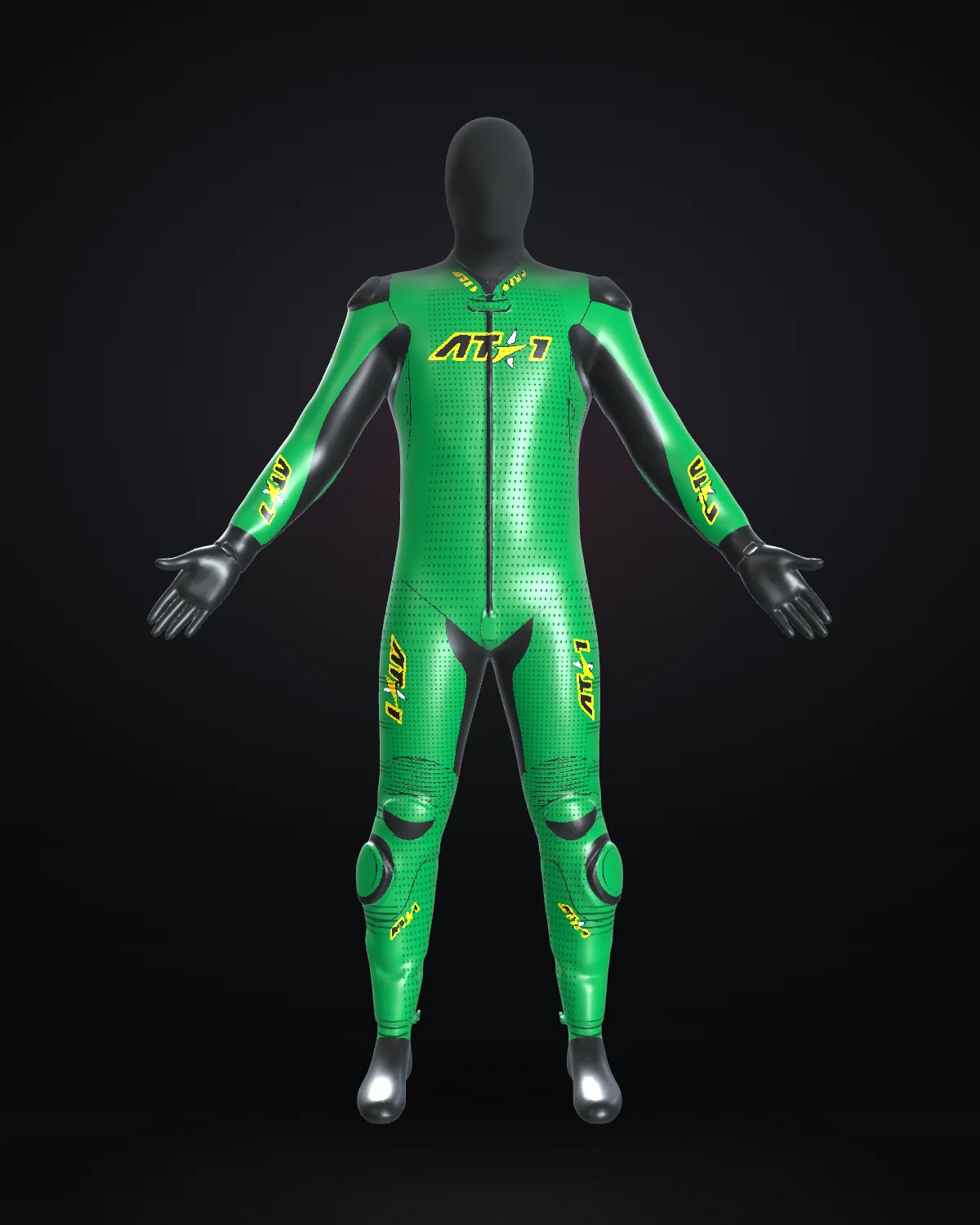 Green & Gold — Front