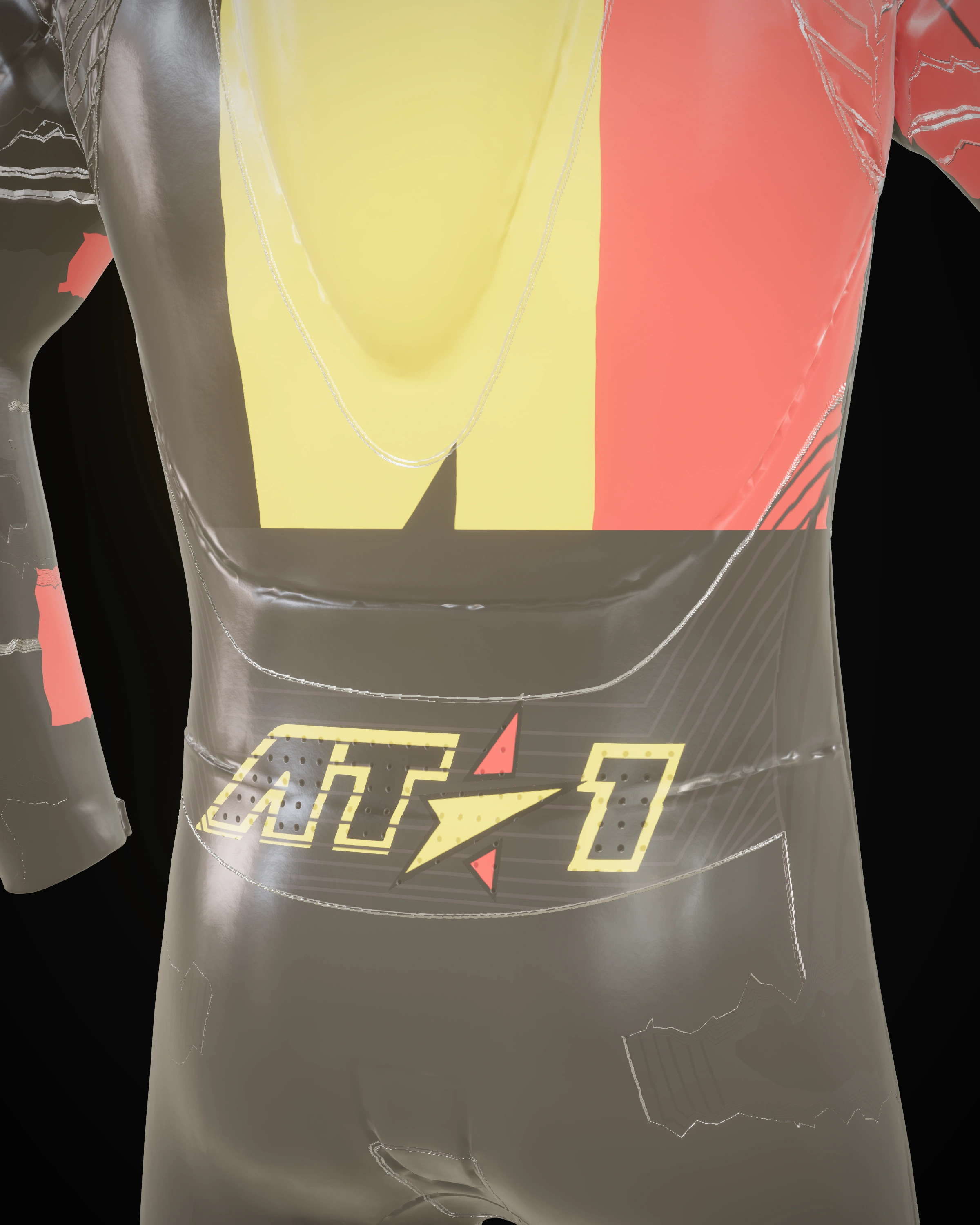 Belgium — Shoulder detail