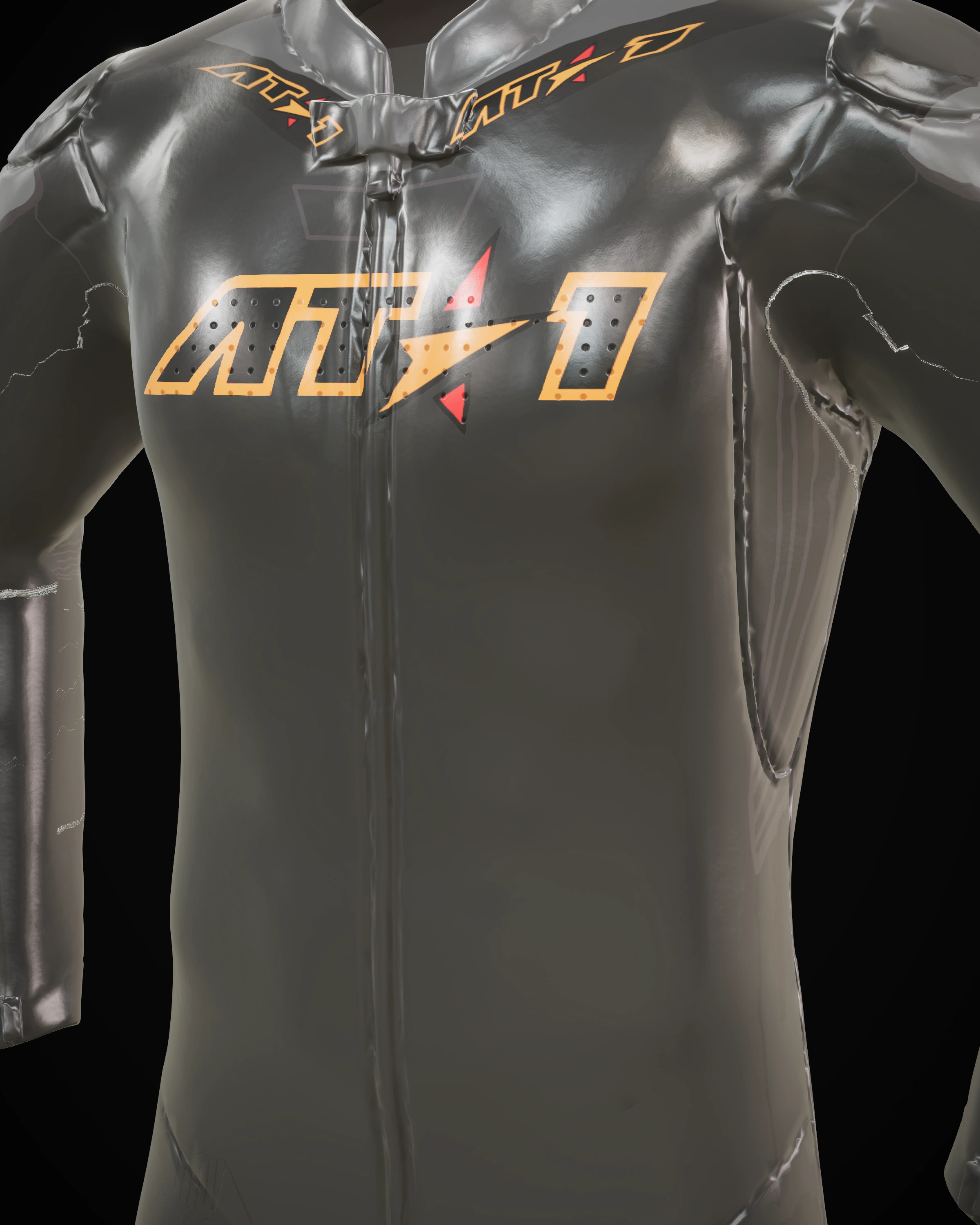 Black Inferno — Chest detail