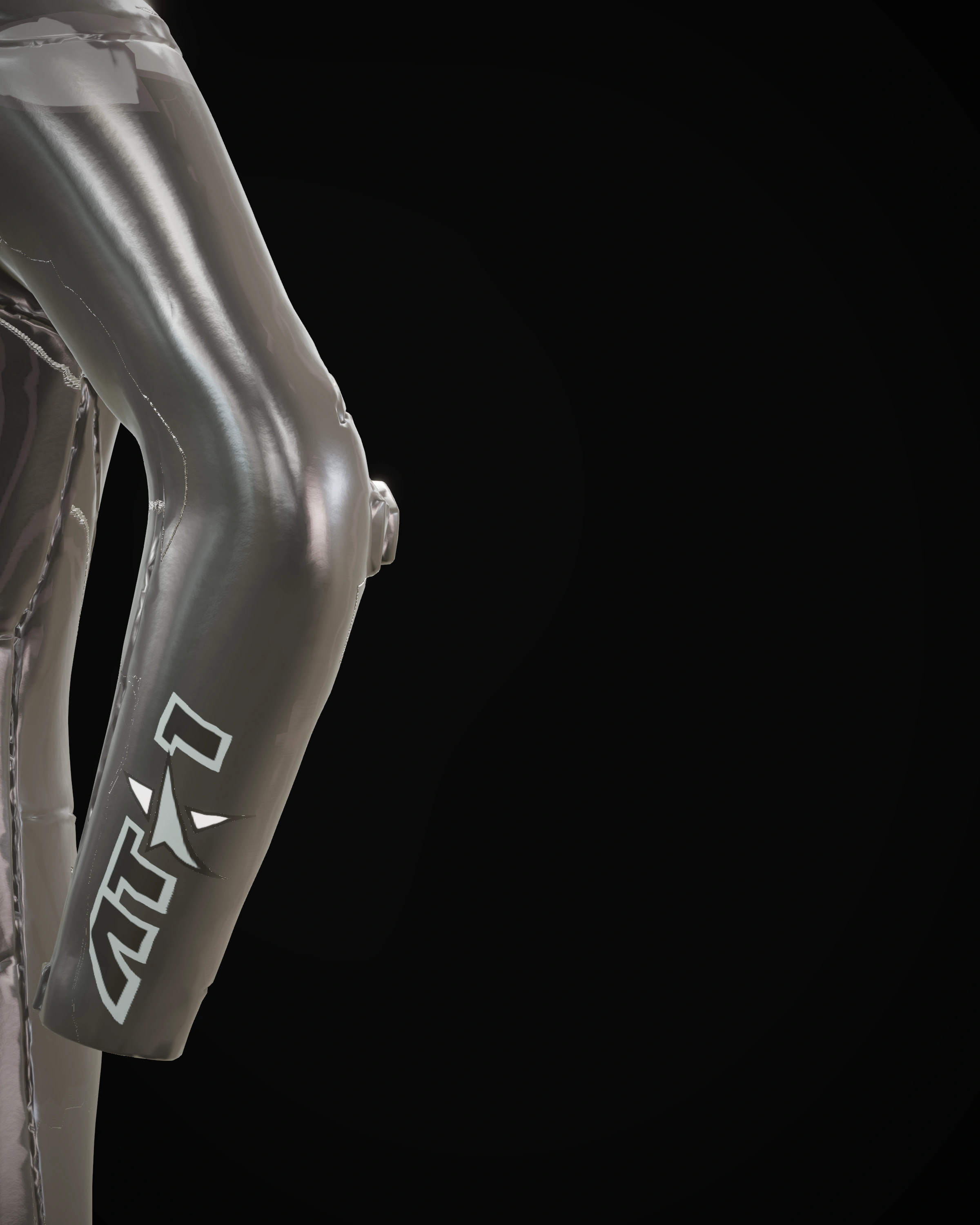 Black Steel — Sleeve detail