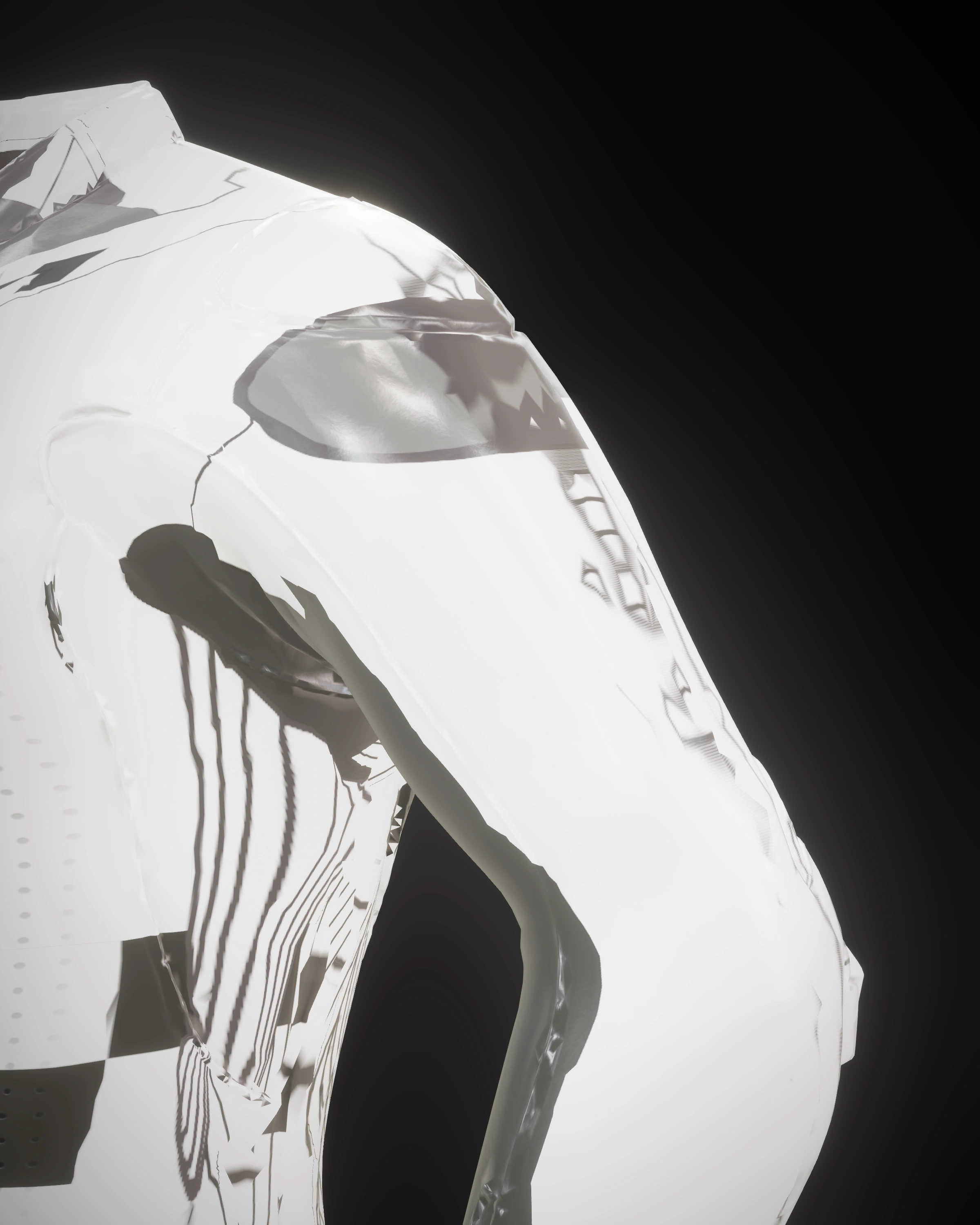Checker GP — Sleeve detail