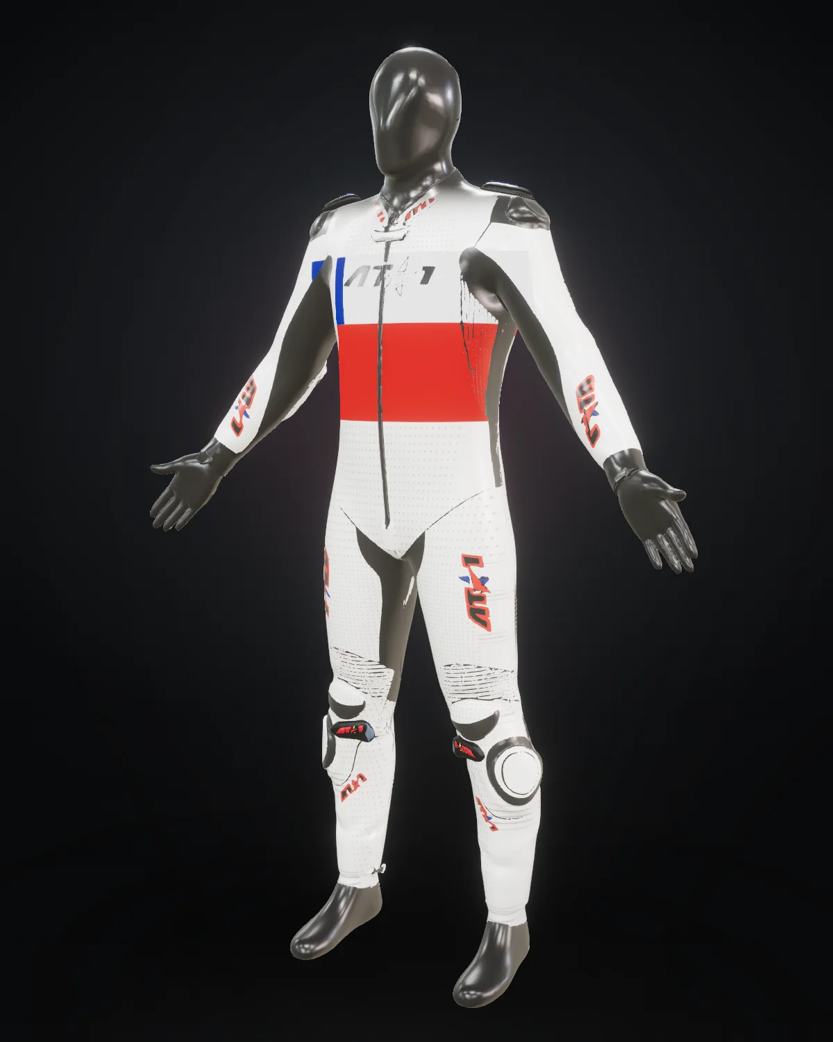 Chile custom motorcycle race suit