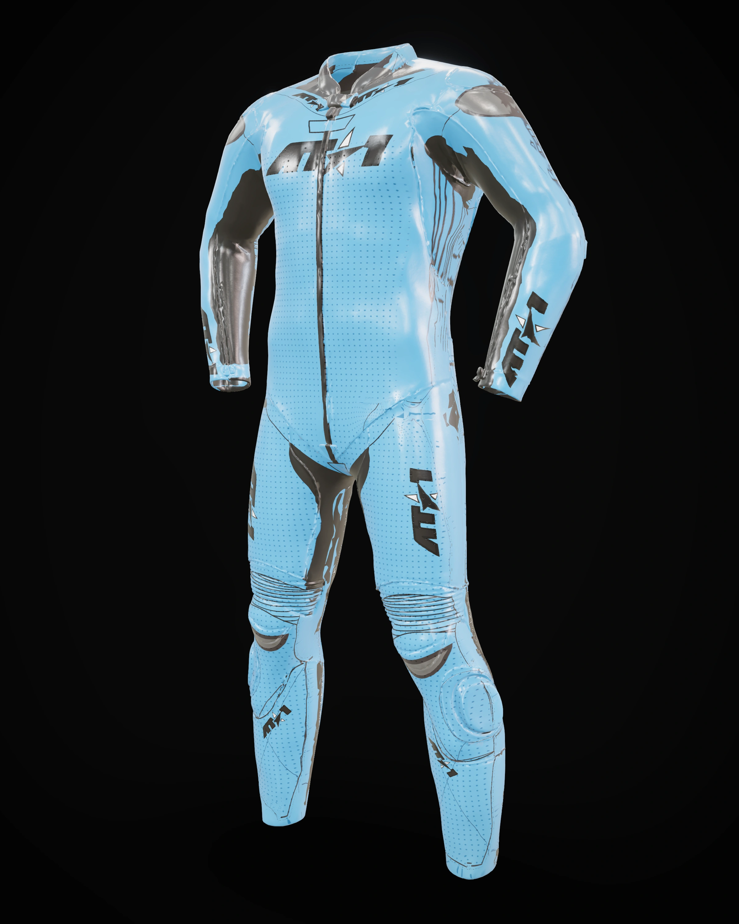 Cobalt Strike custom motorcycle race suit