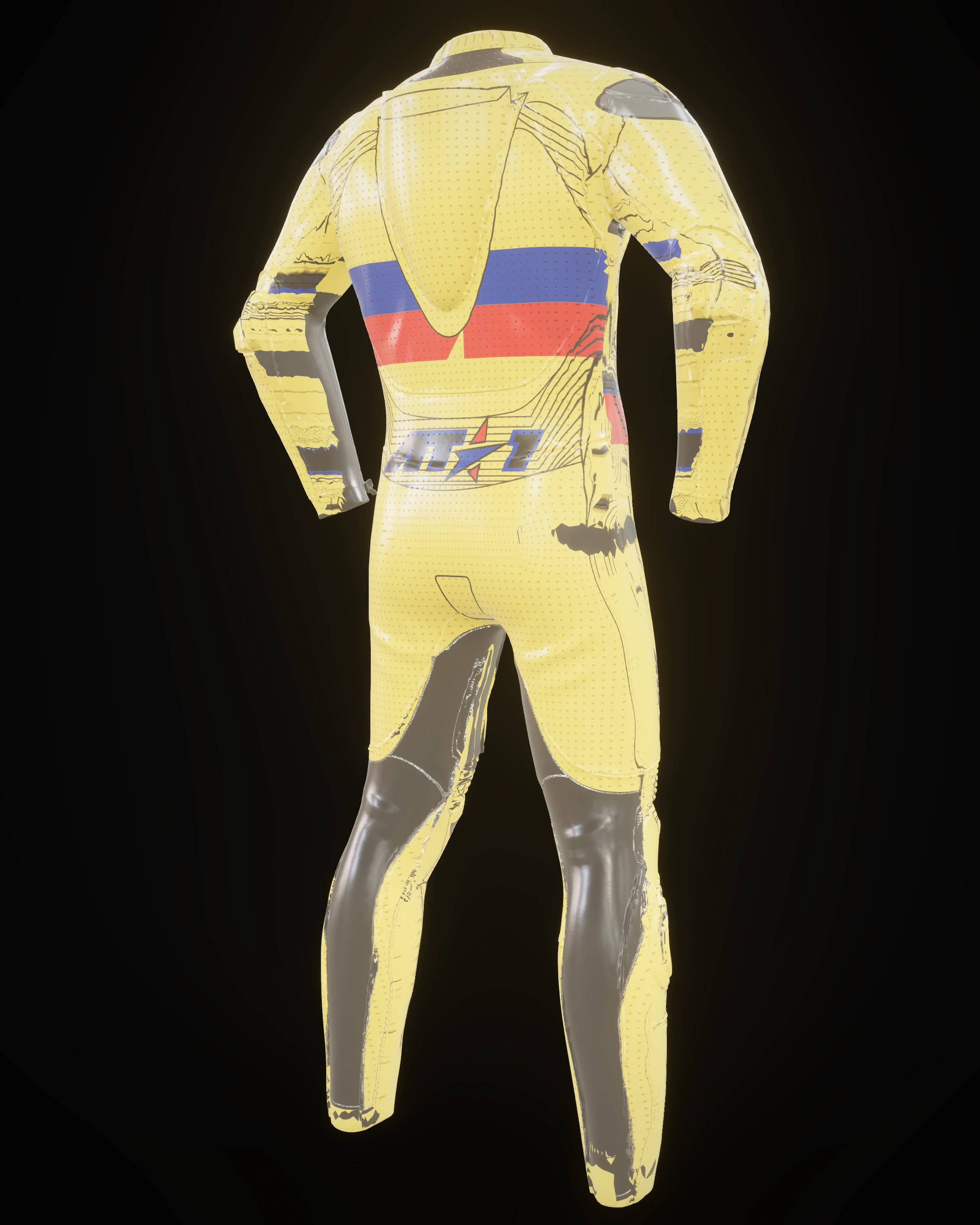 Colombia — Back three-quarter