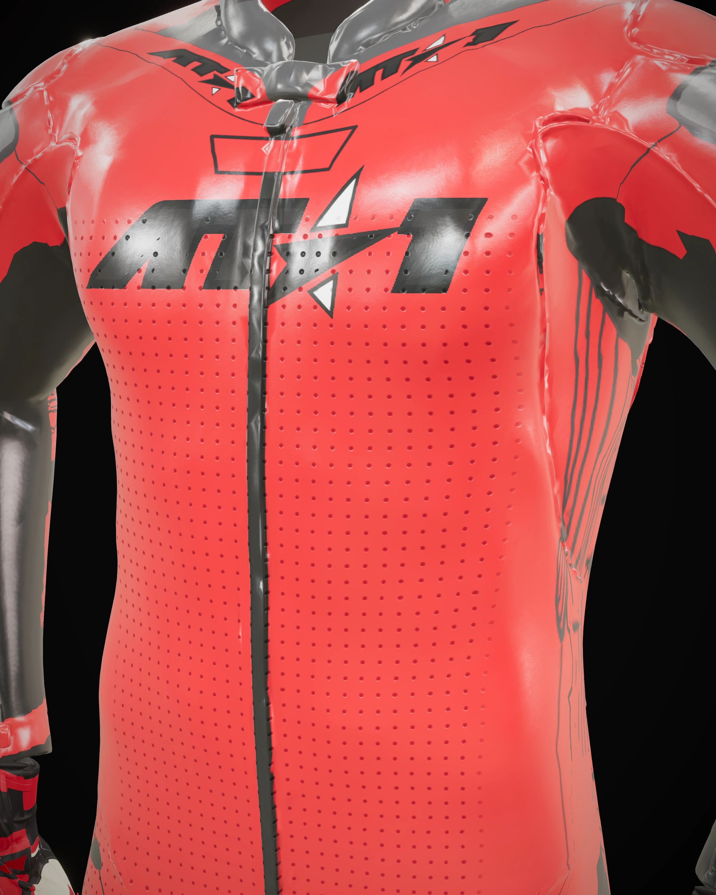 Crimson GP — Back detail