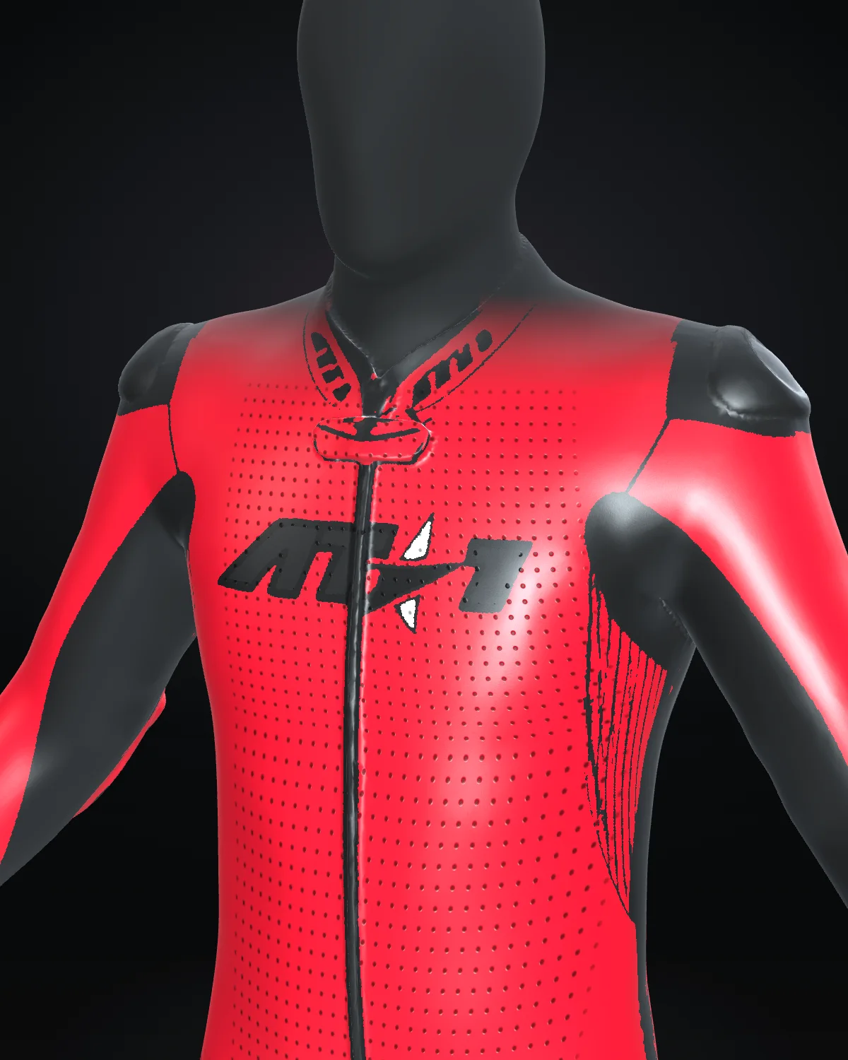 Crimson GP — Chest detail