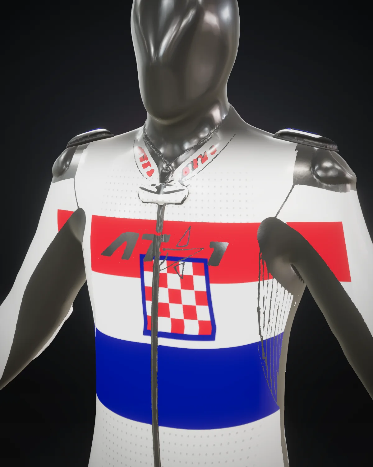 Hrvatska — Chest detail