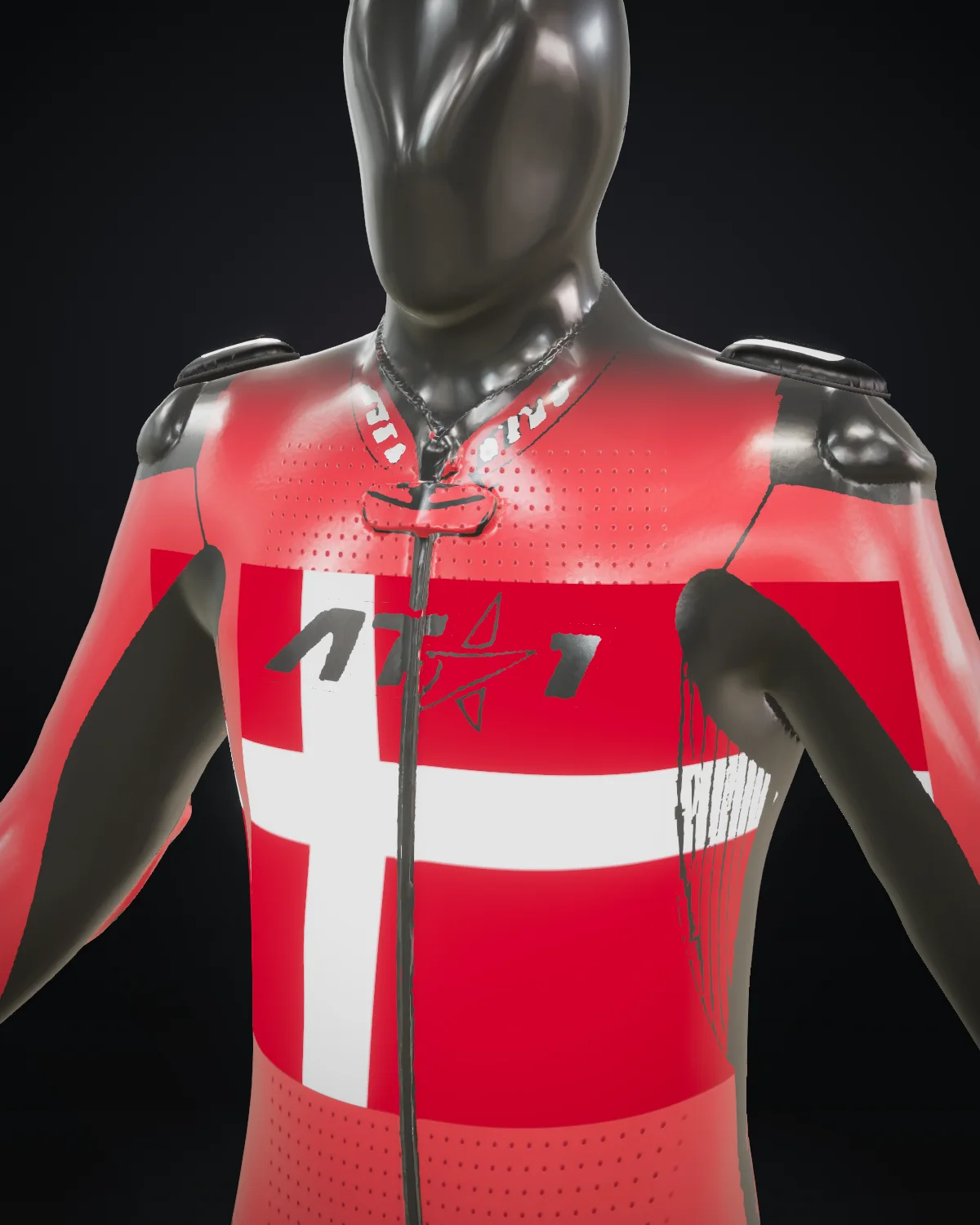 Danmark — Chest detail