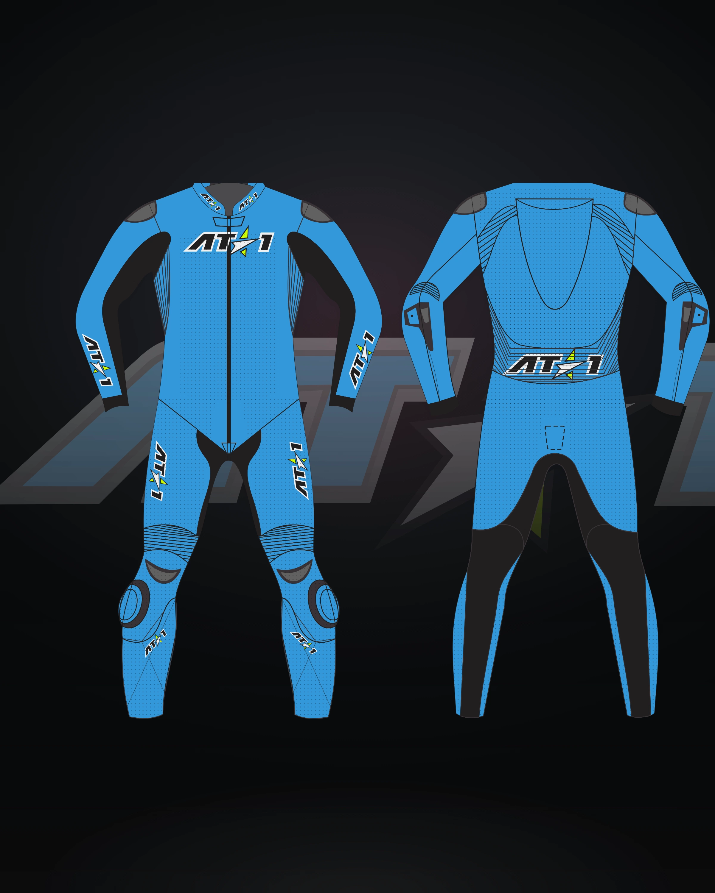 Electric Blue — Technical flat