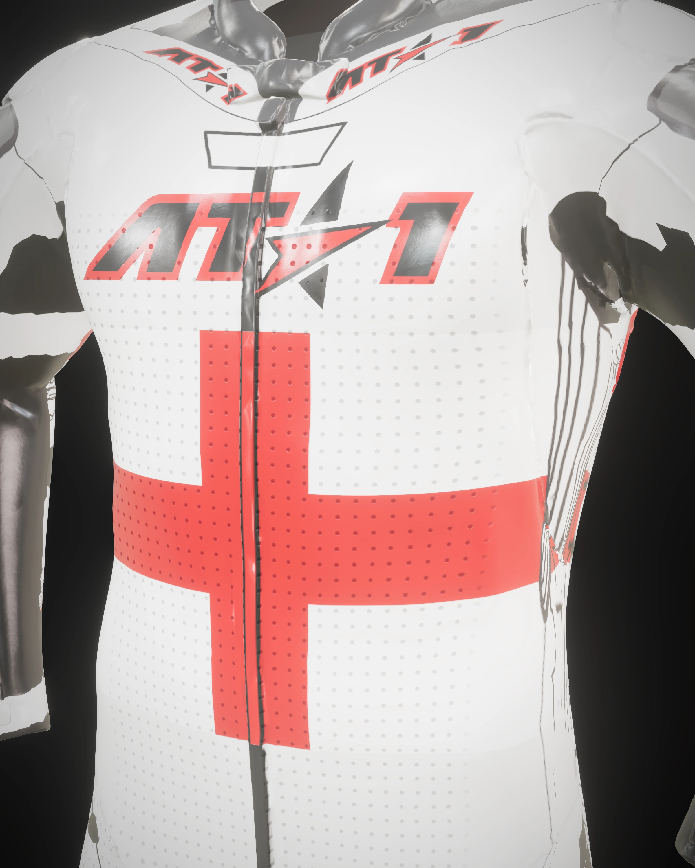 St George — Back detail