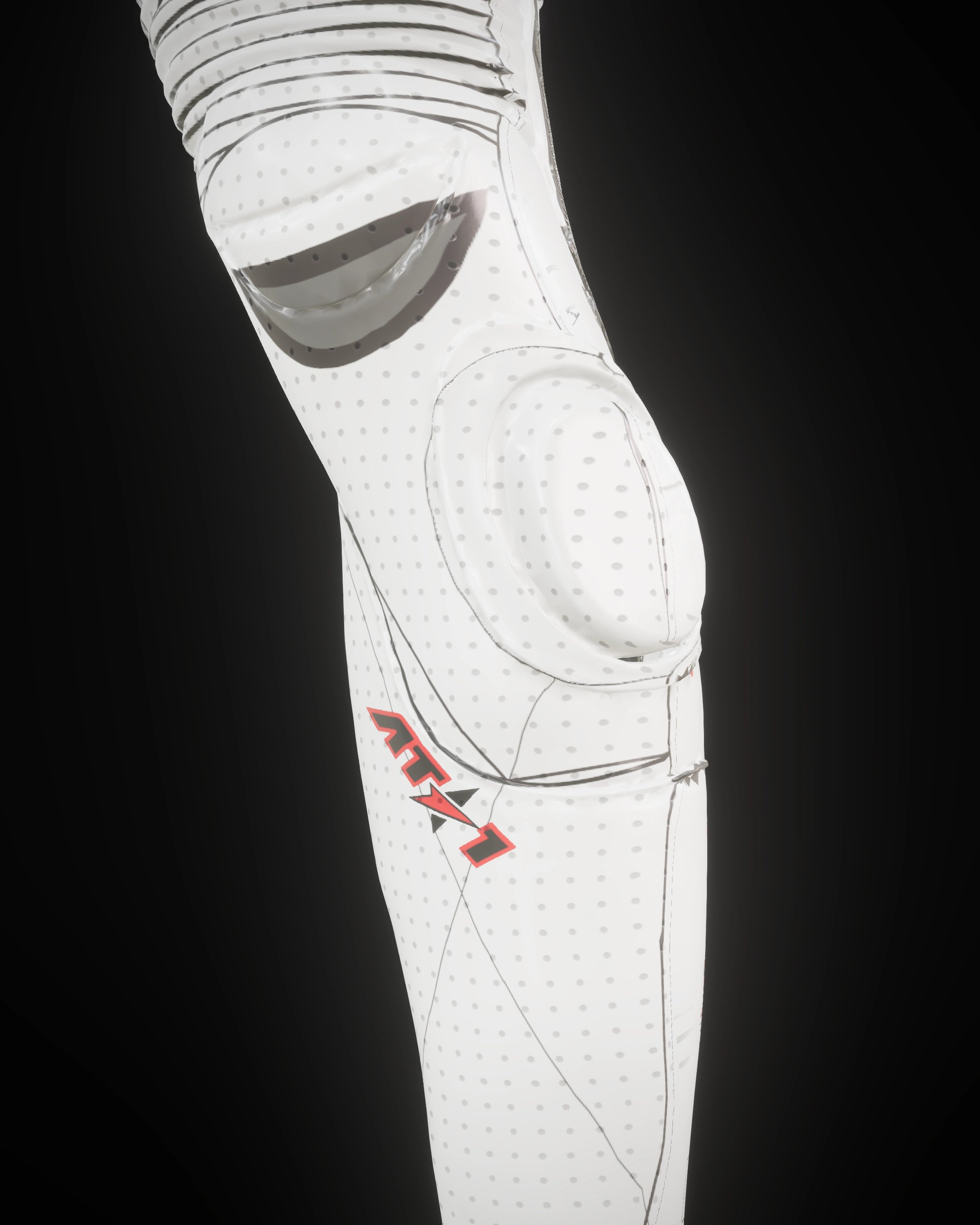 St George — Knee detail
