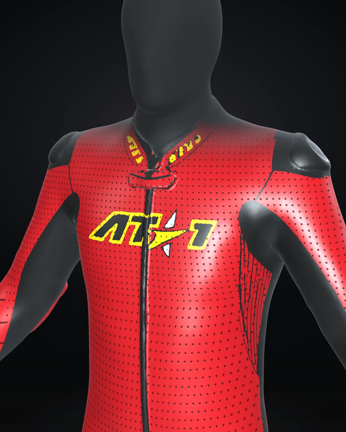 España Roja — Chest detail
