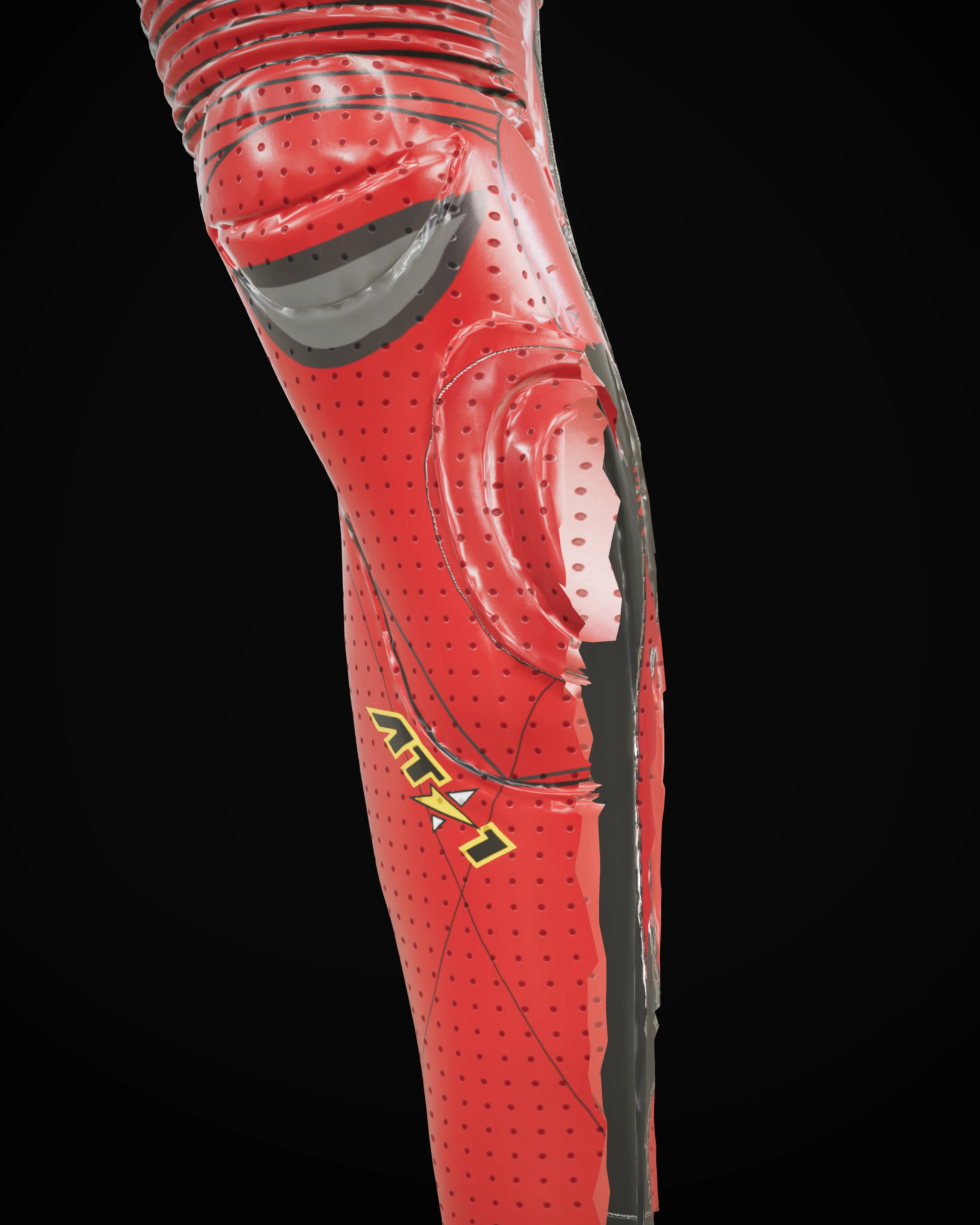 España Roja — Knee detail