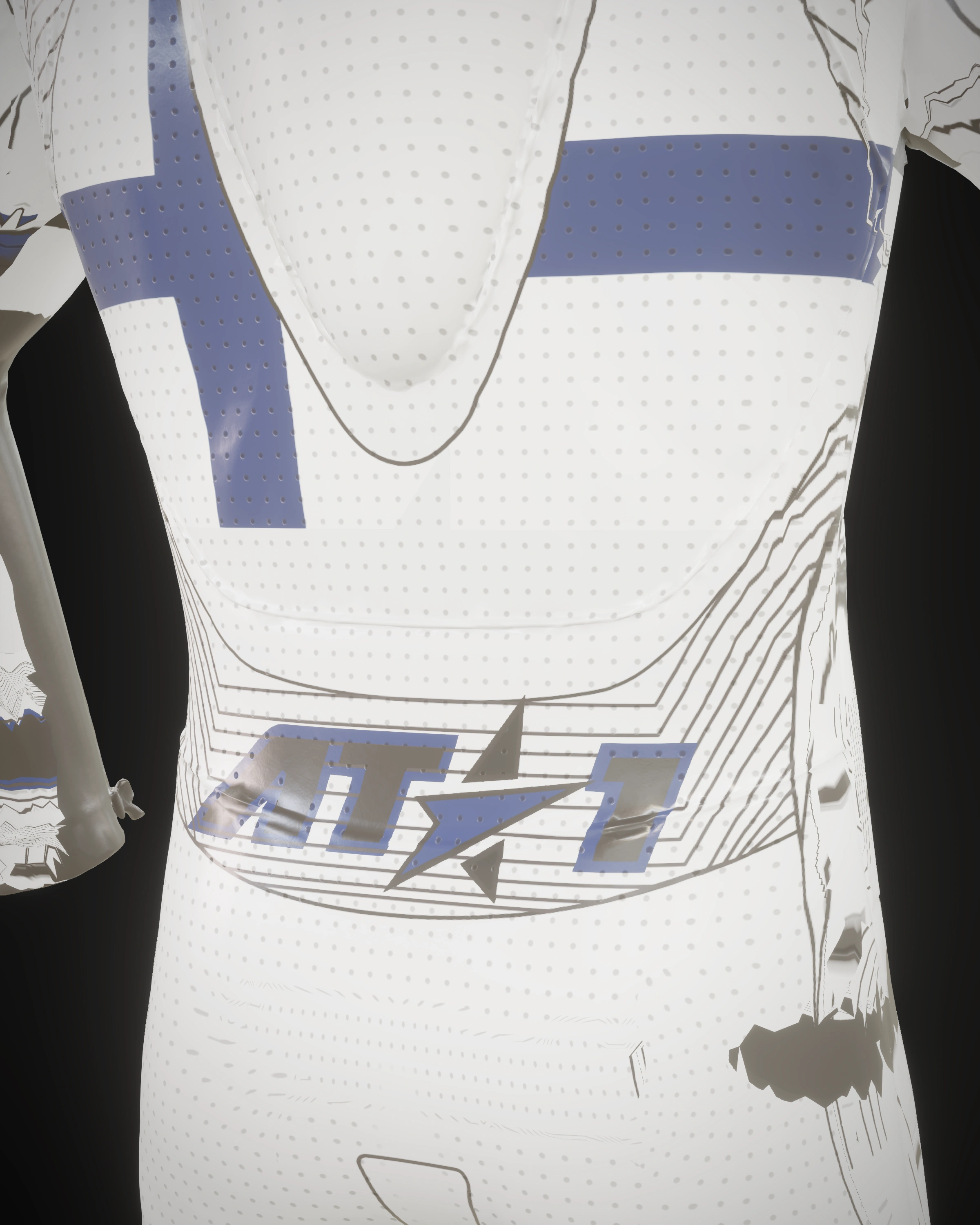 Suomi — Shoulder detail