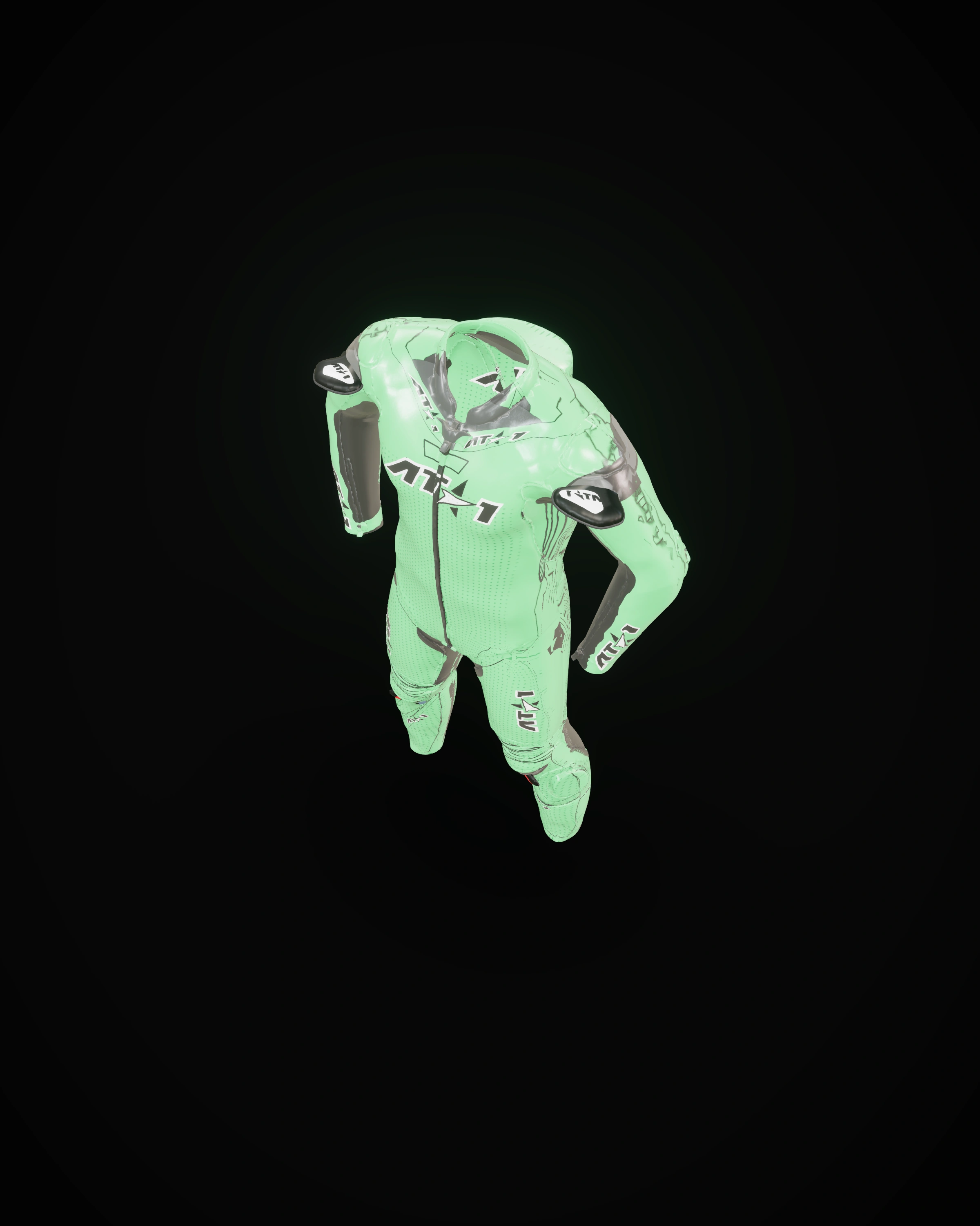 Forest Charge — Chest detail