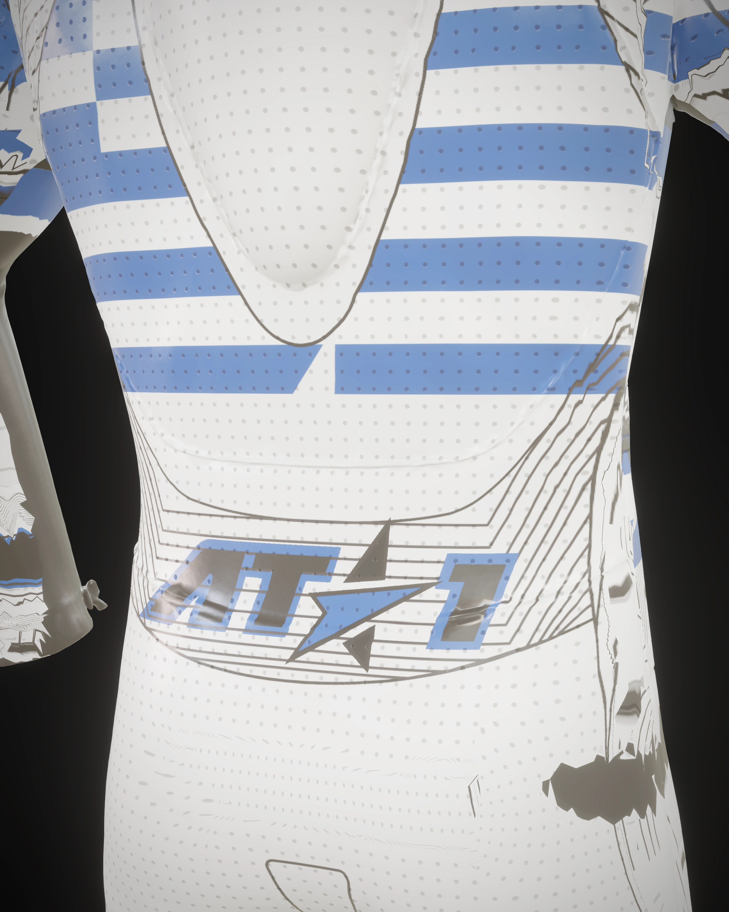 Hellas — Shoulder detail