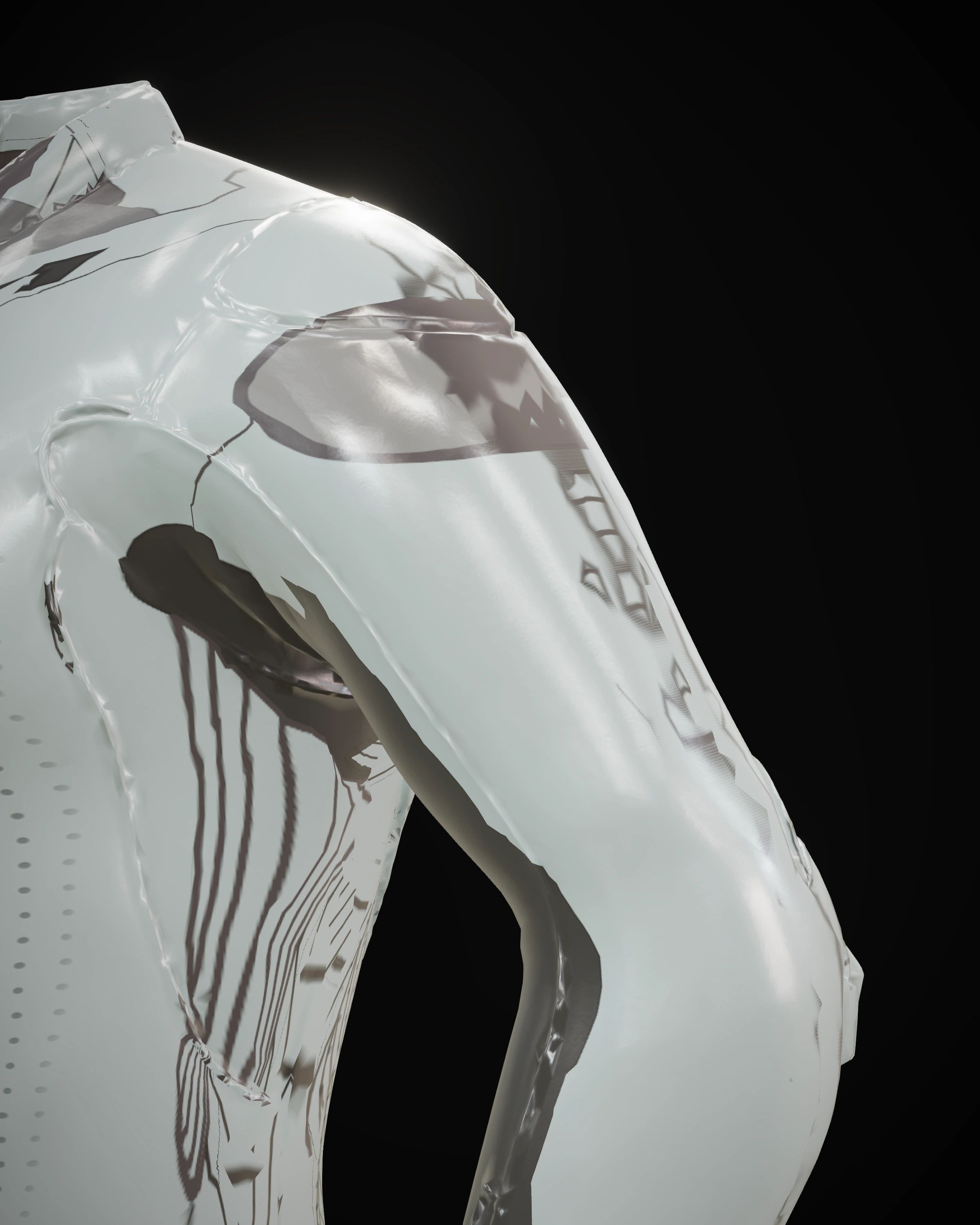Gunmetal — Sleeve detail