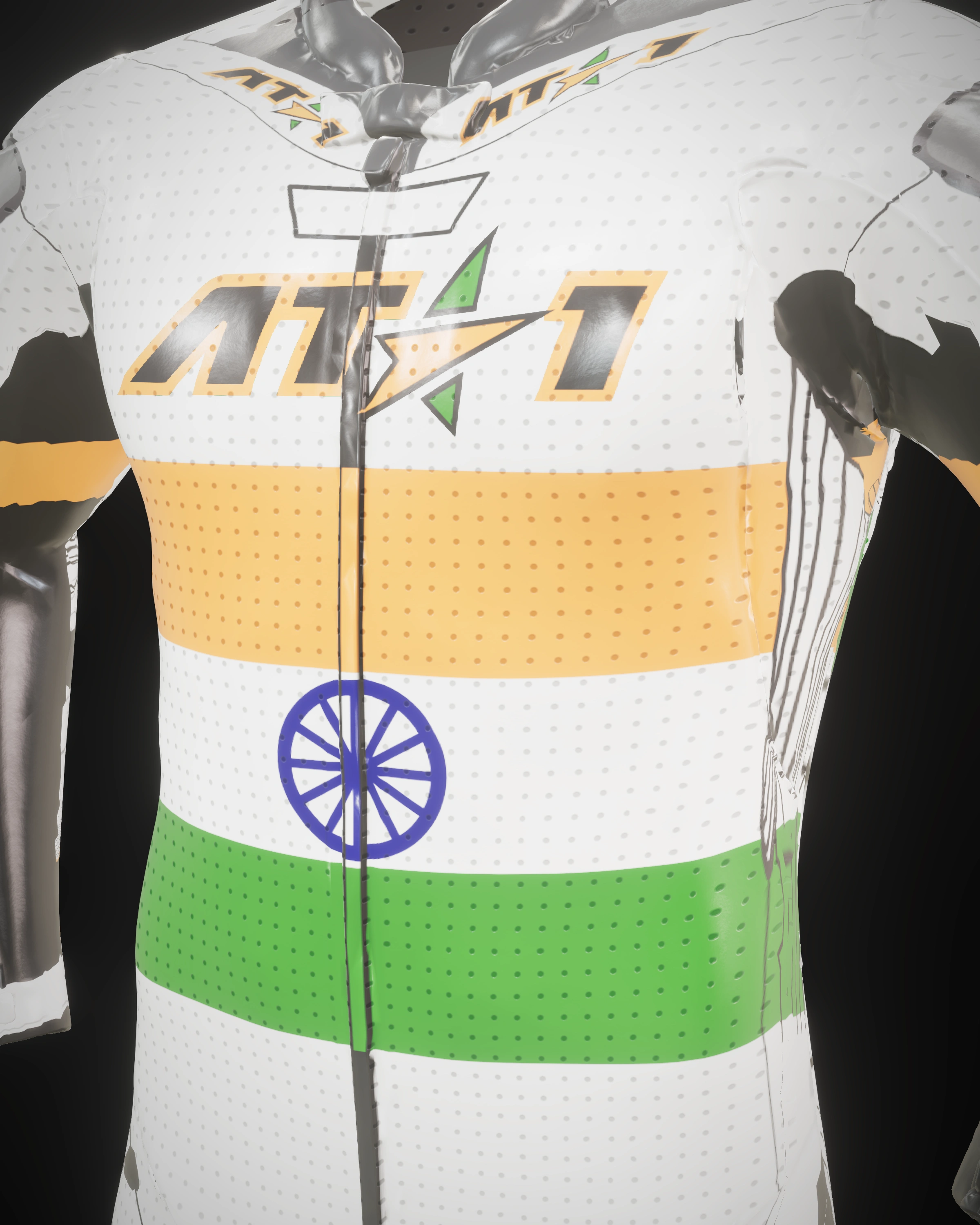 India — Back detail