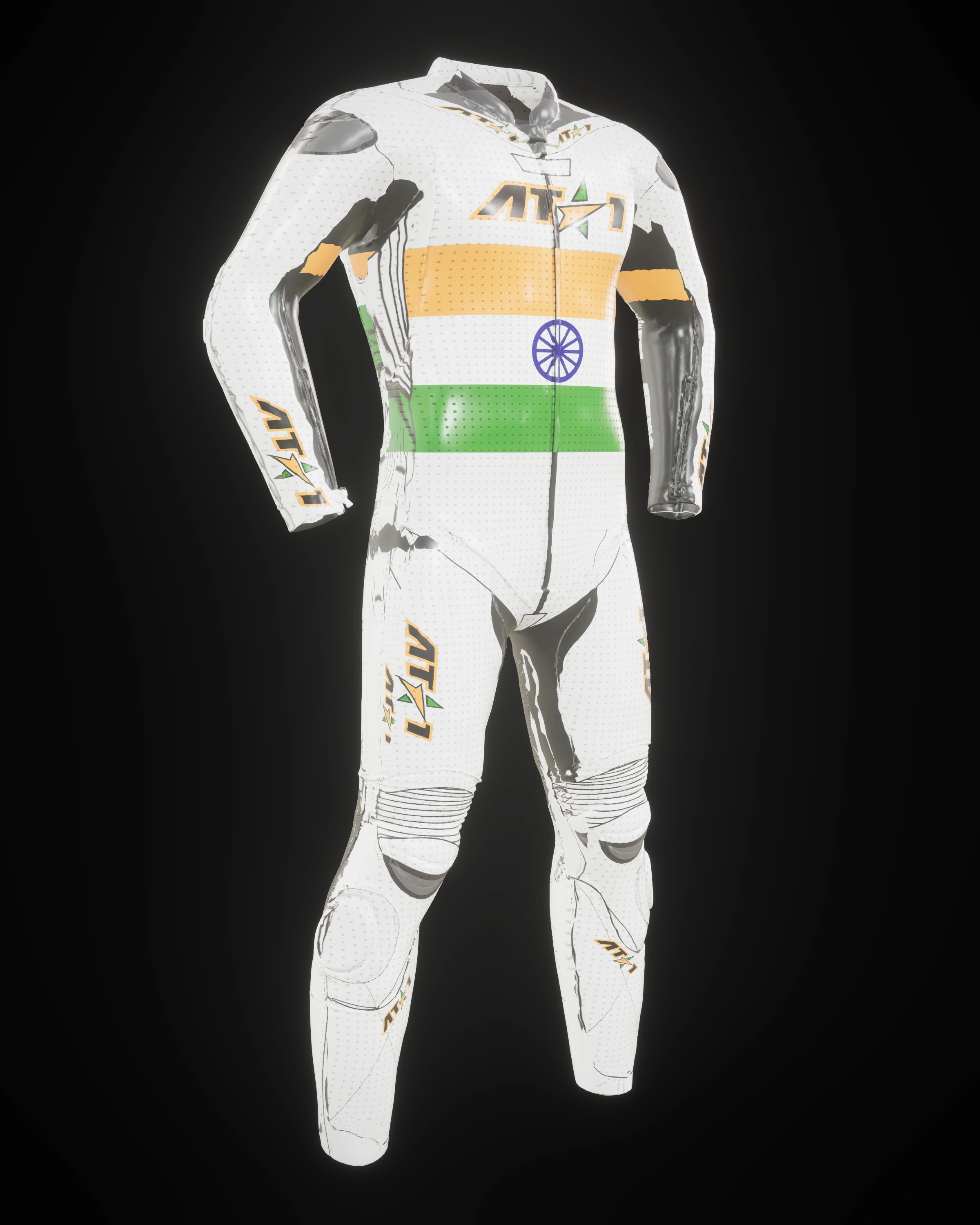 India — Studio · front three-quarter (left)