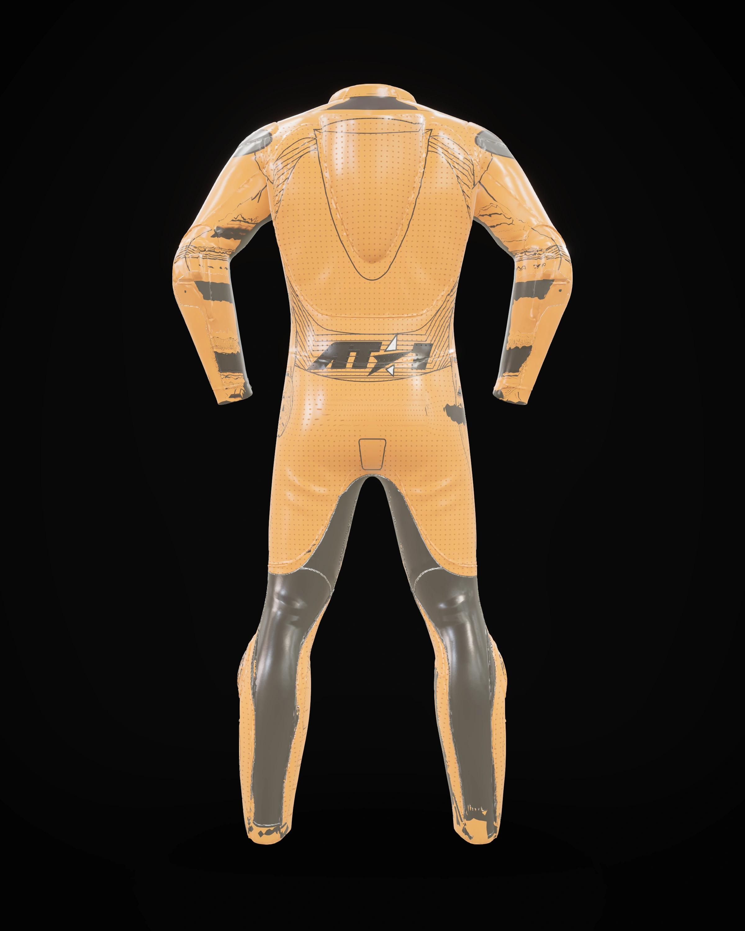 Inferno Orange — Back