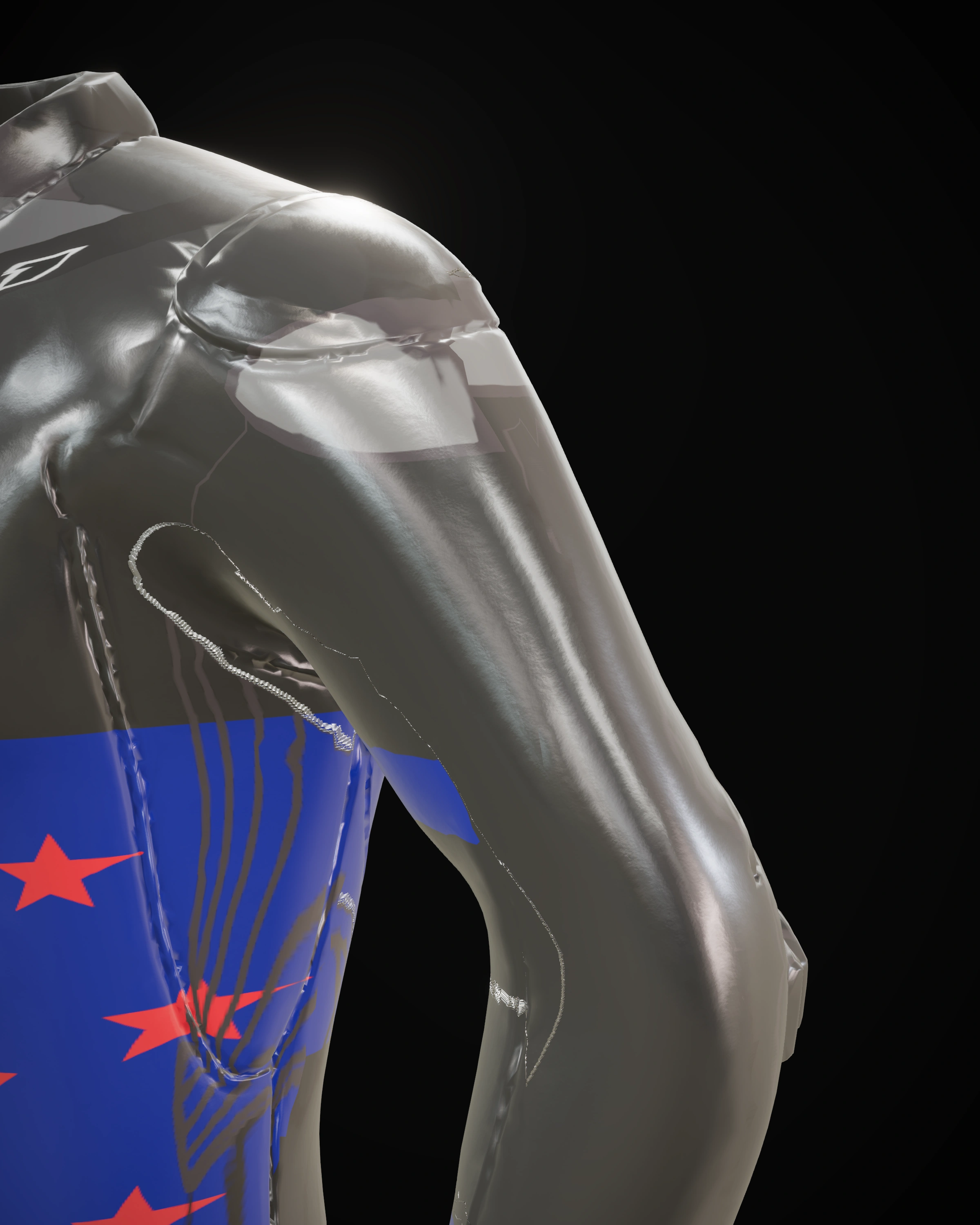 Silver Fern — Sleeve detail