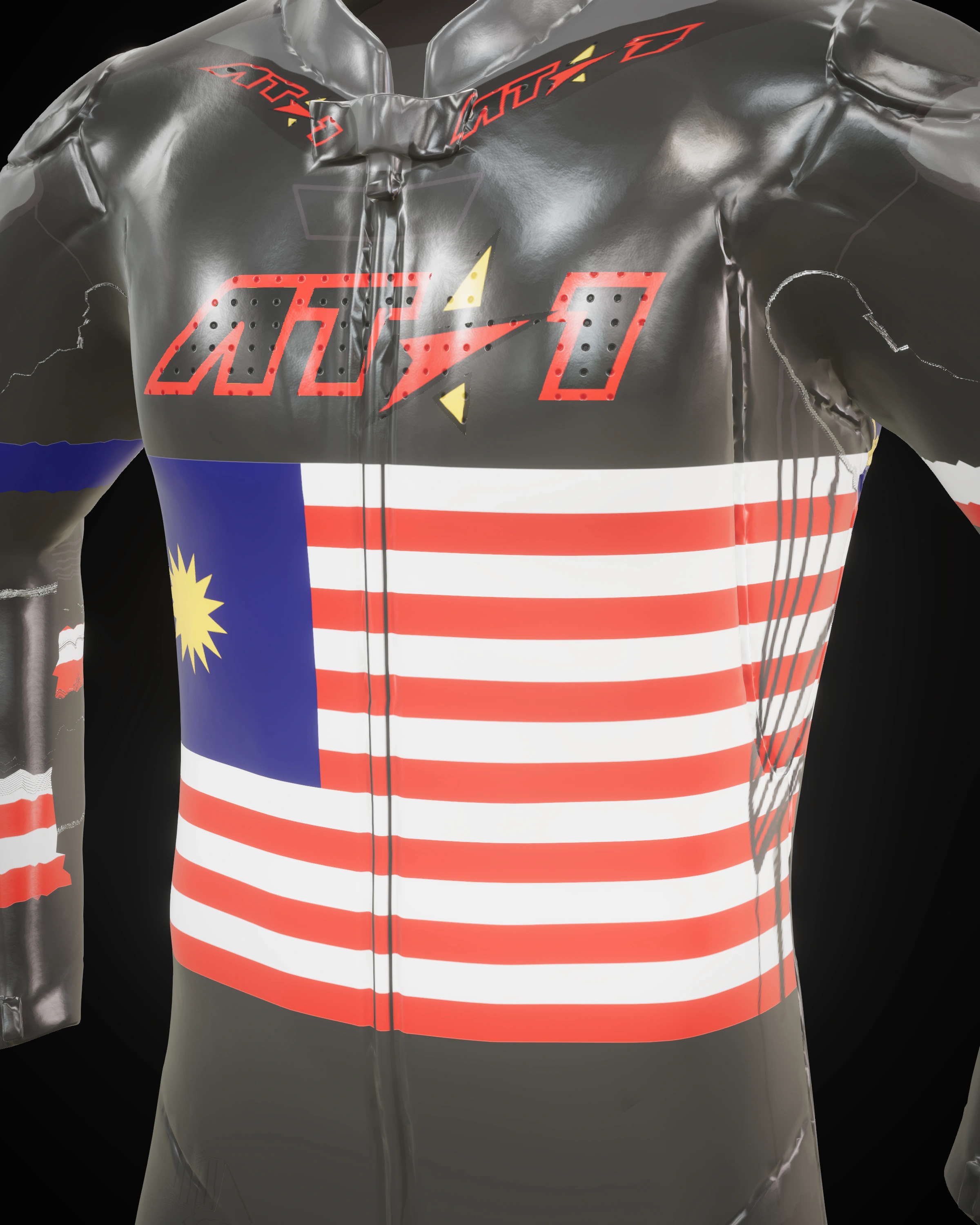 Malaysia — Back detail