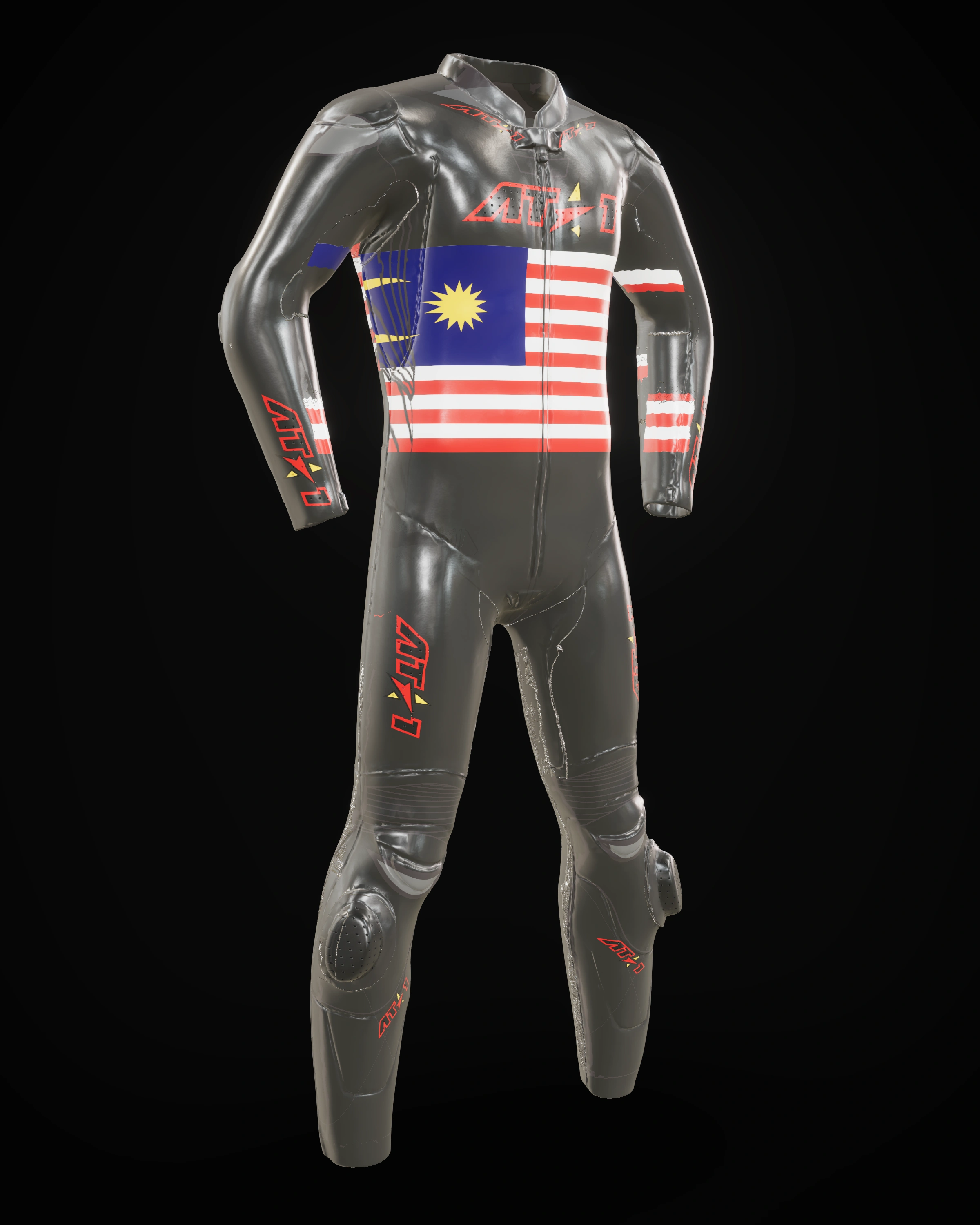 Malaysia — Studio · front three-quarter (left)
