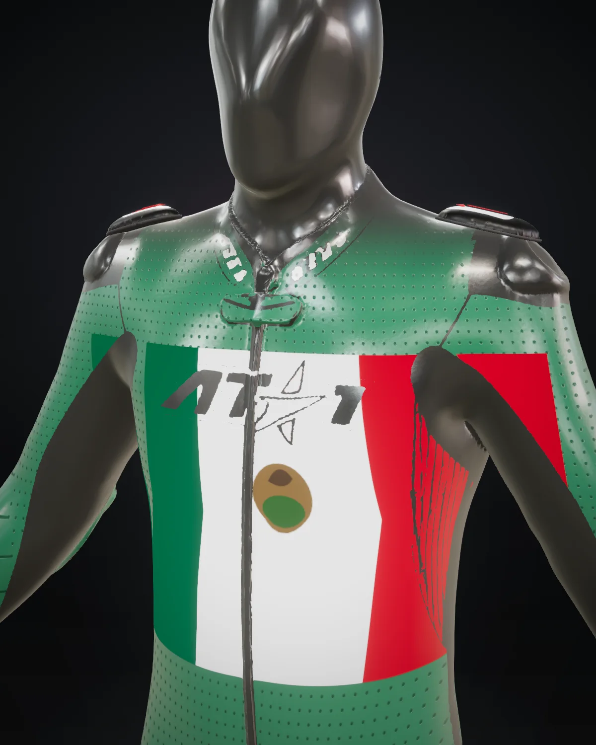 México — Chest detail