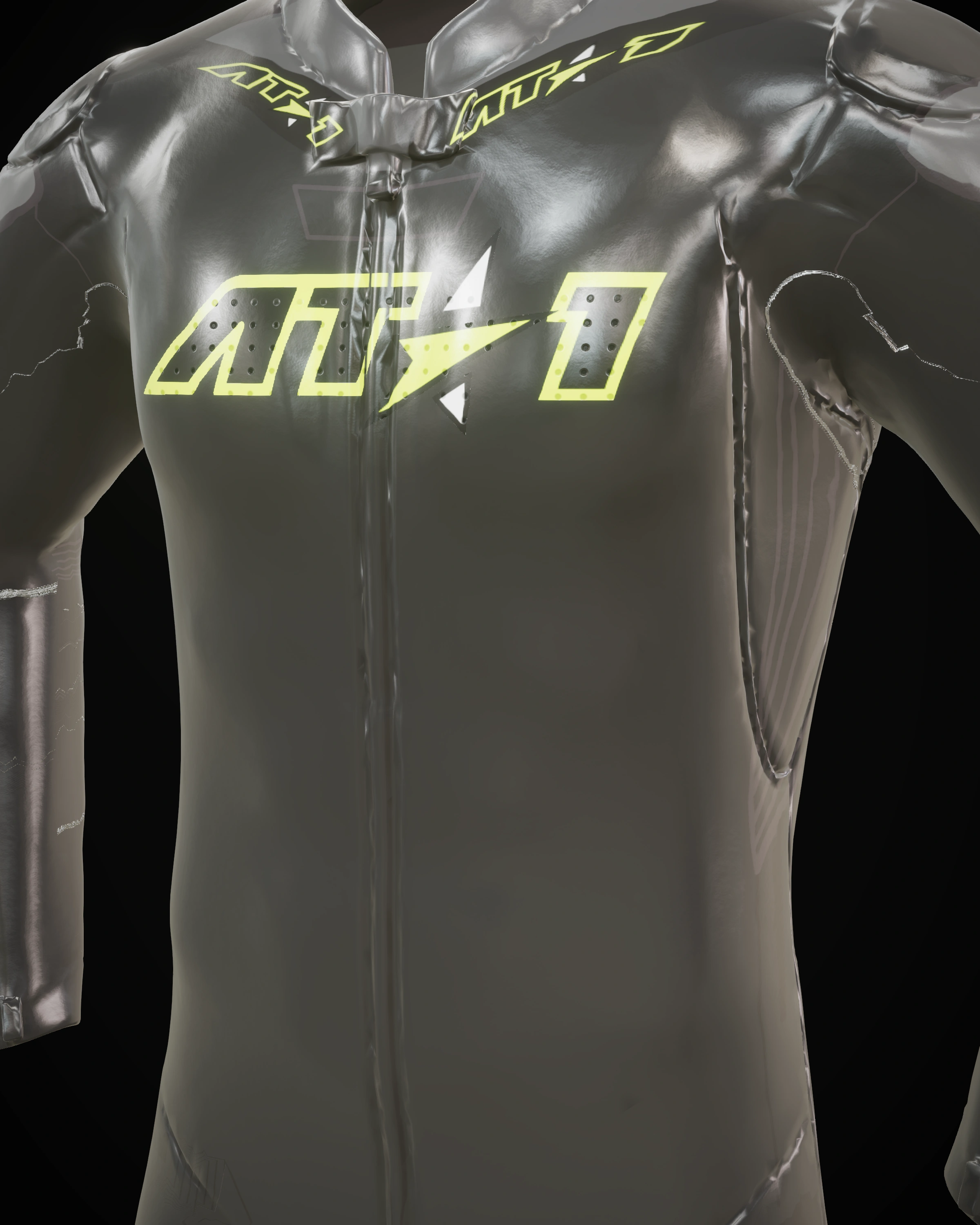 Neon Volt — Back detail