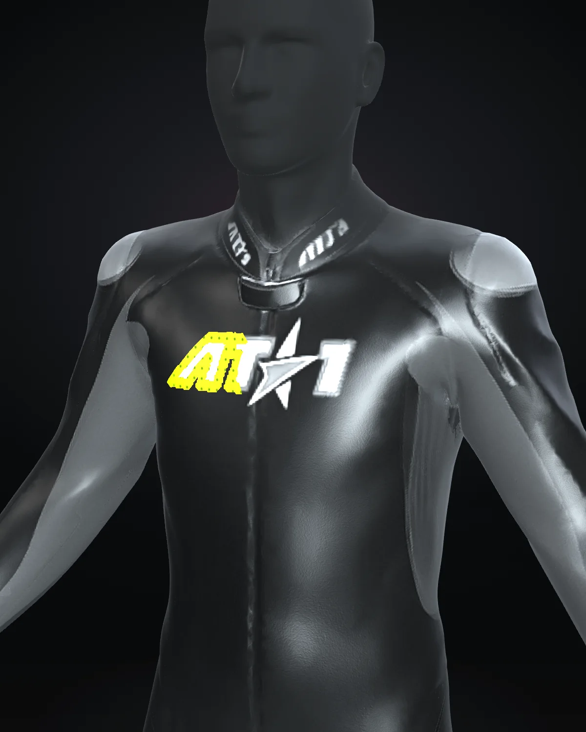 Neon Volt — Chest detail
