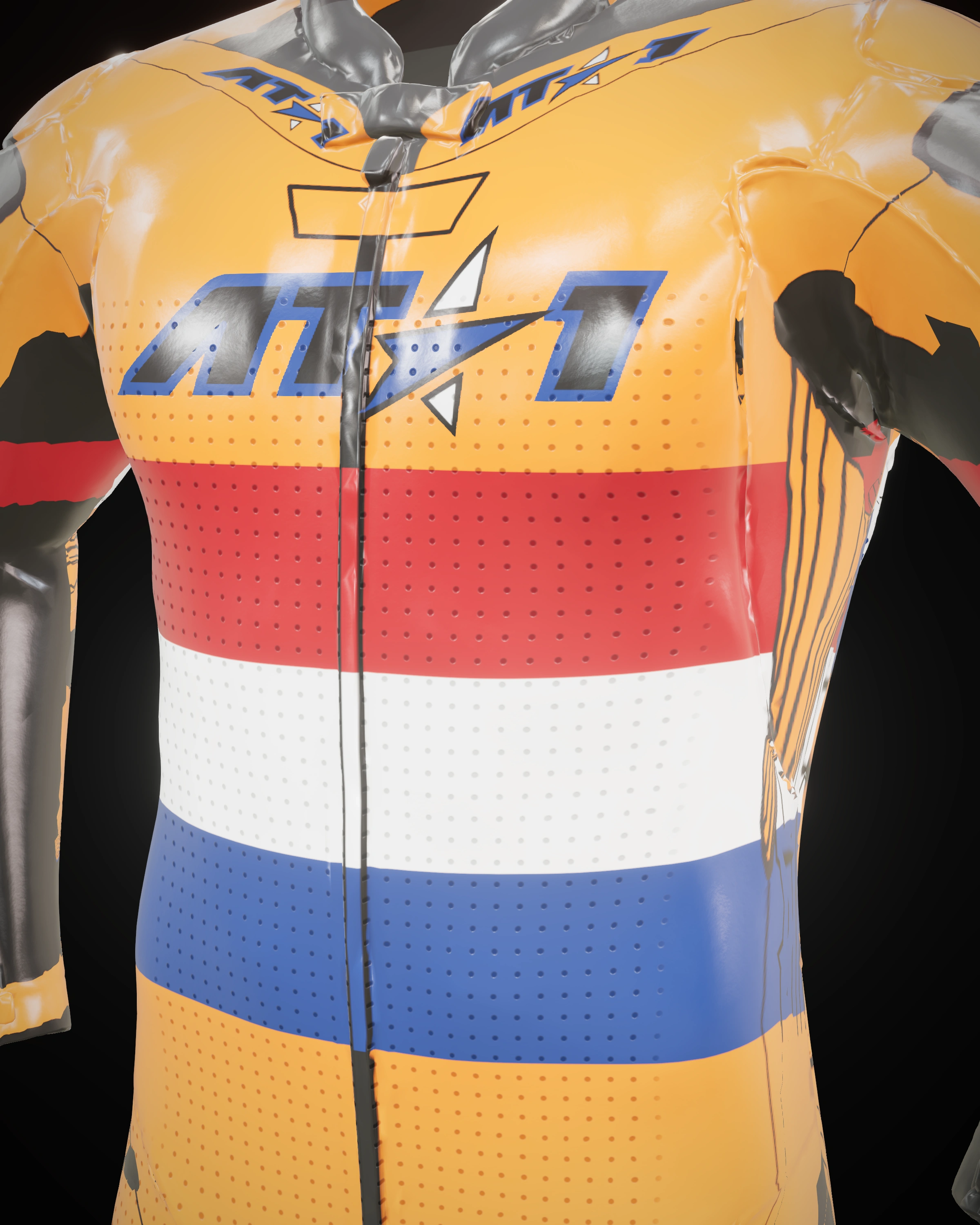 Oranje — Back detail