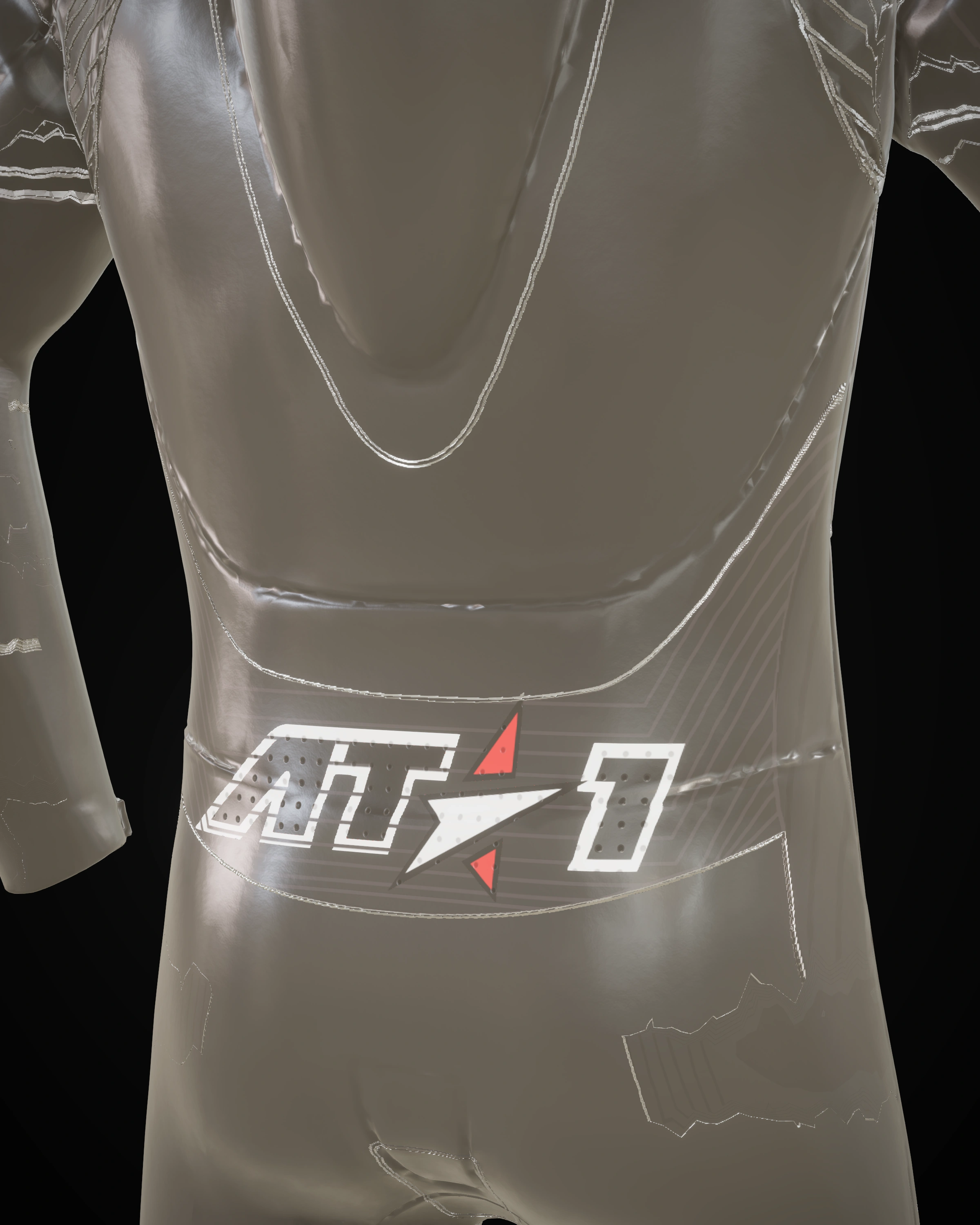 Phantom Black — Shoulder detail