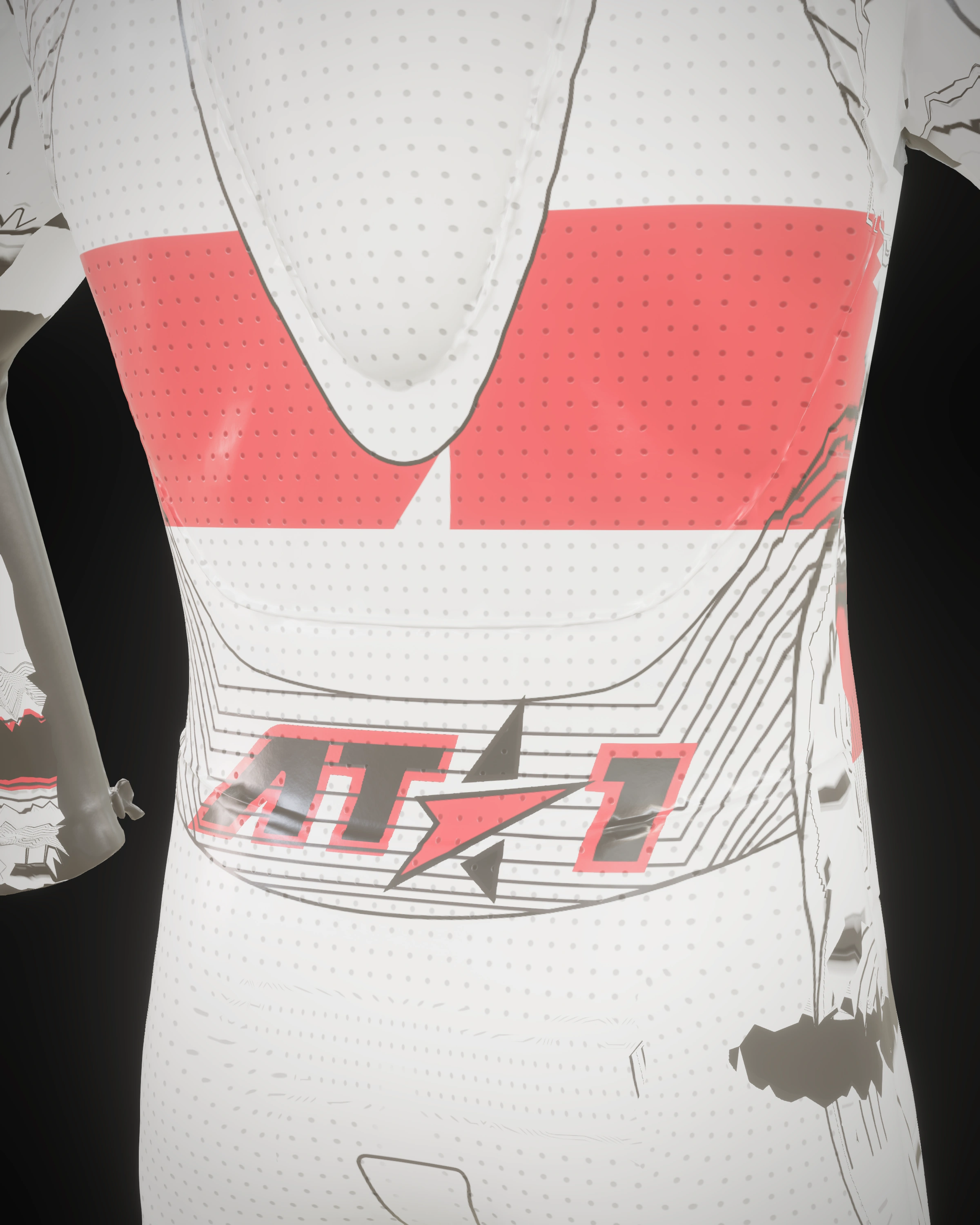 Polska — Shoulder detail