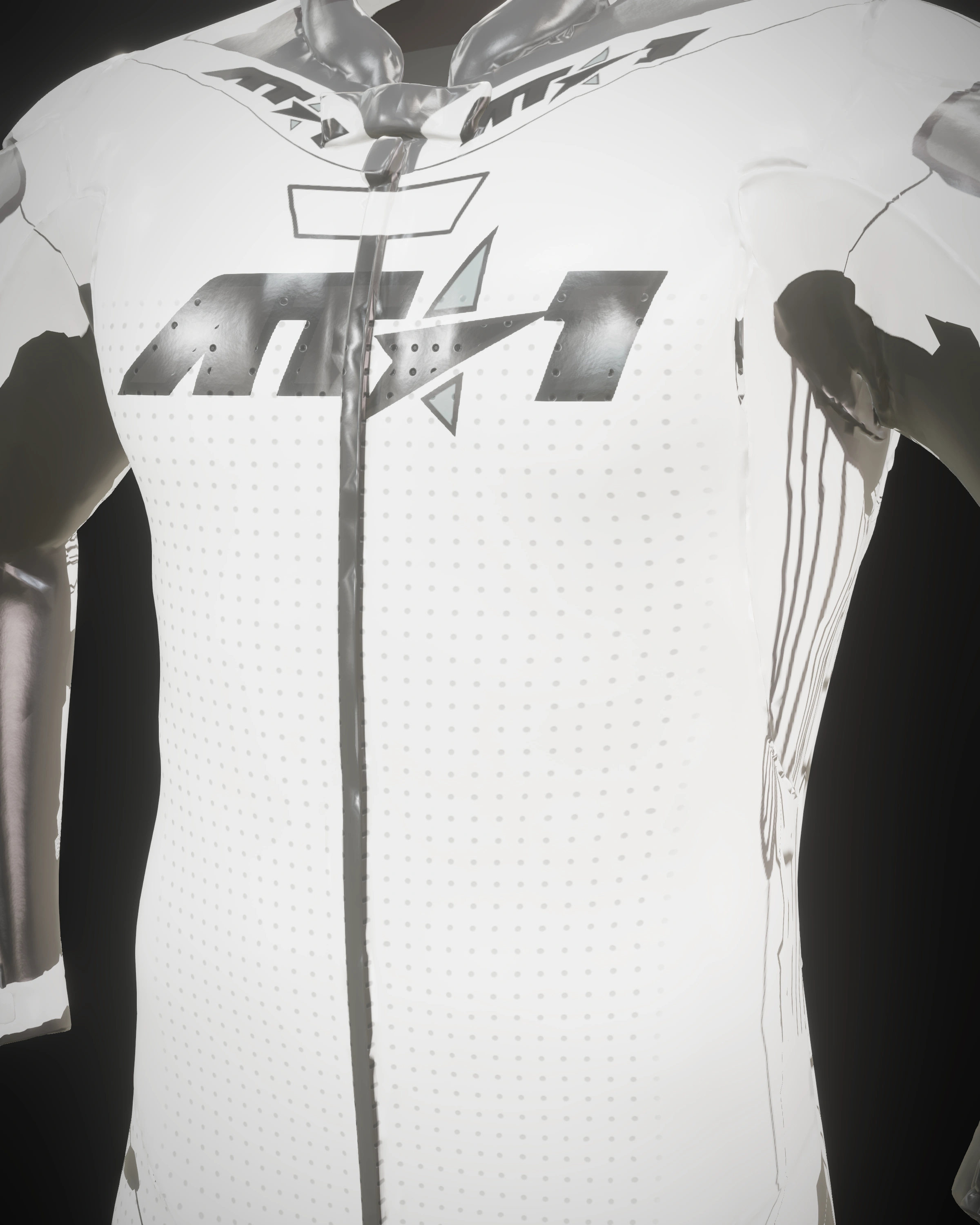Pure White — Chest detail