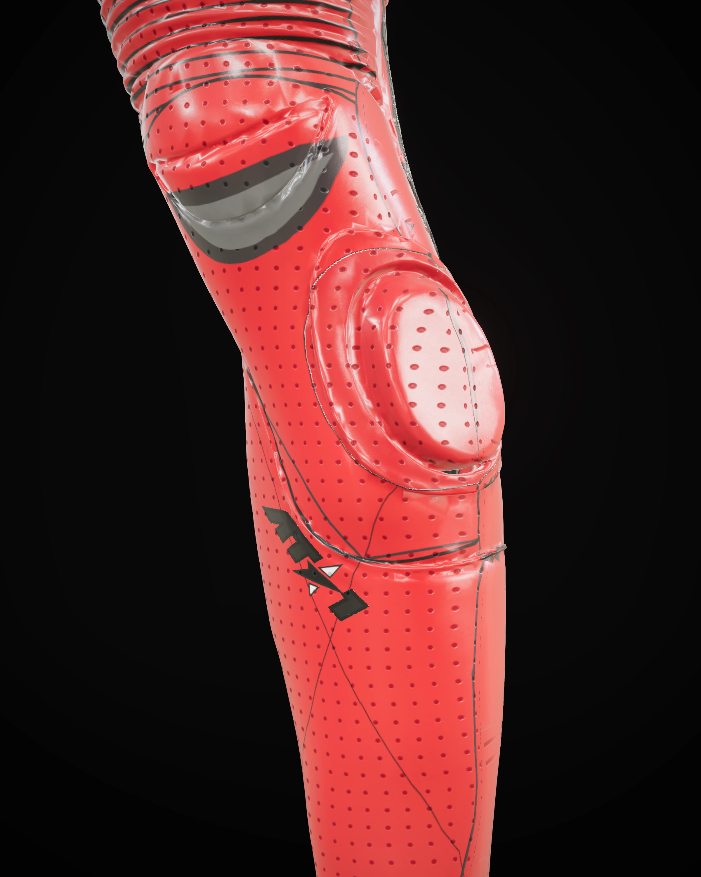 Red Storm — Knee detail
