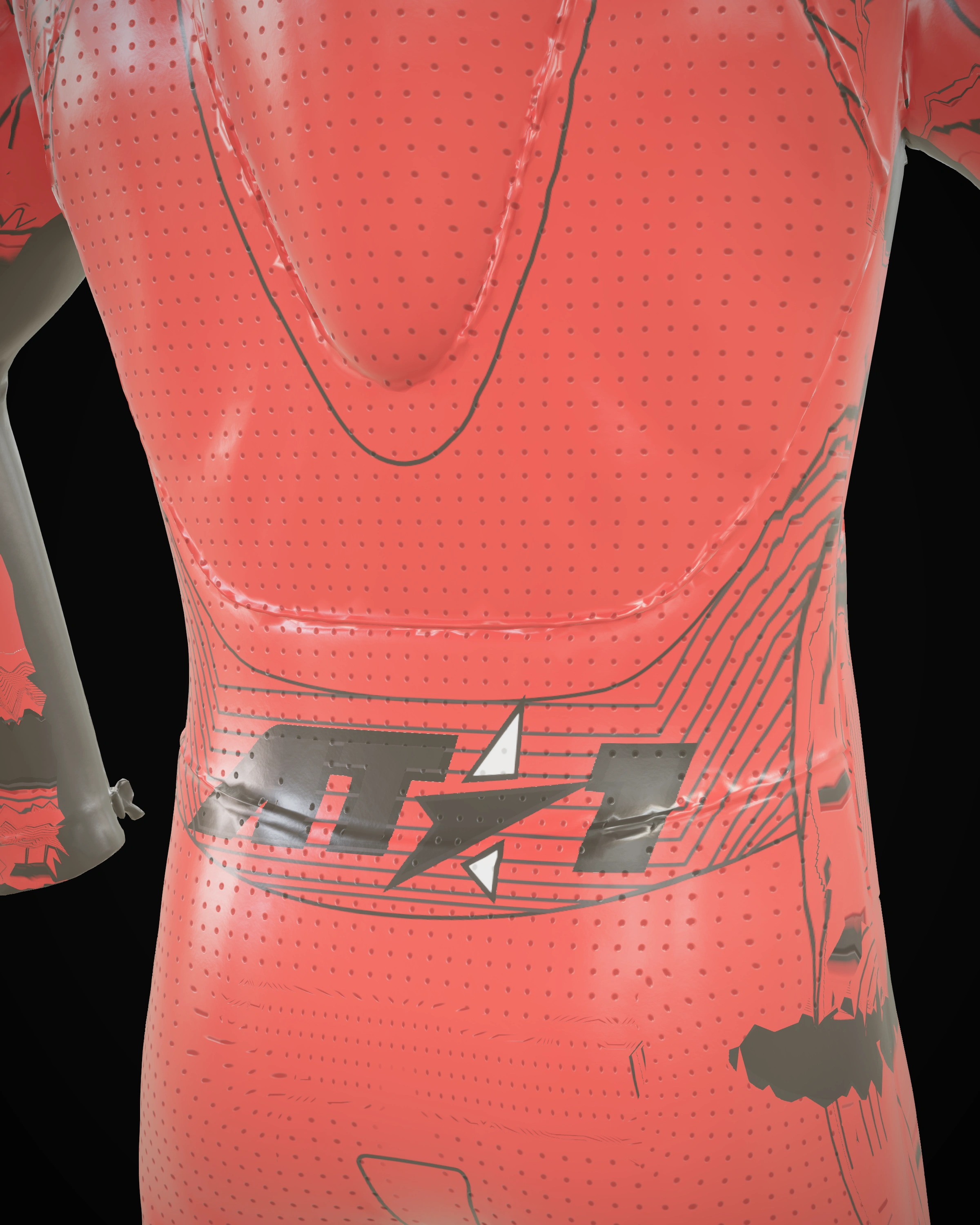 Red Storm — Shoulder detail