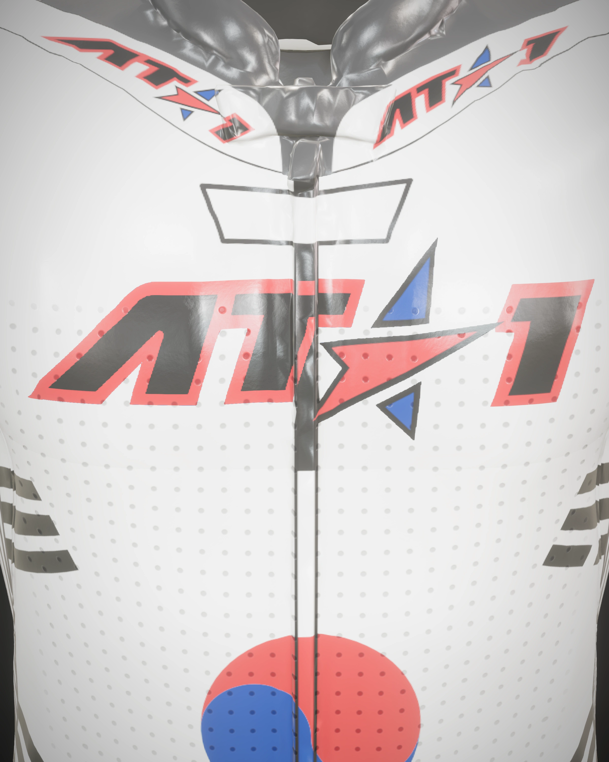 Hanguk — Collar & zip detail