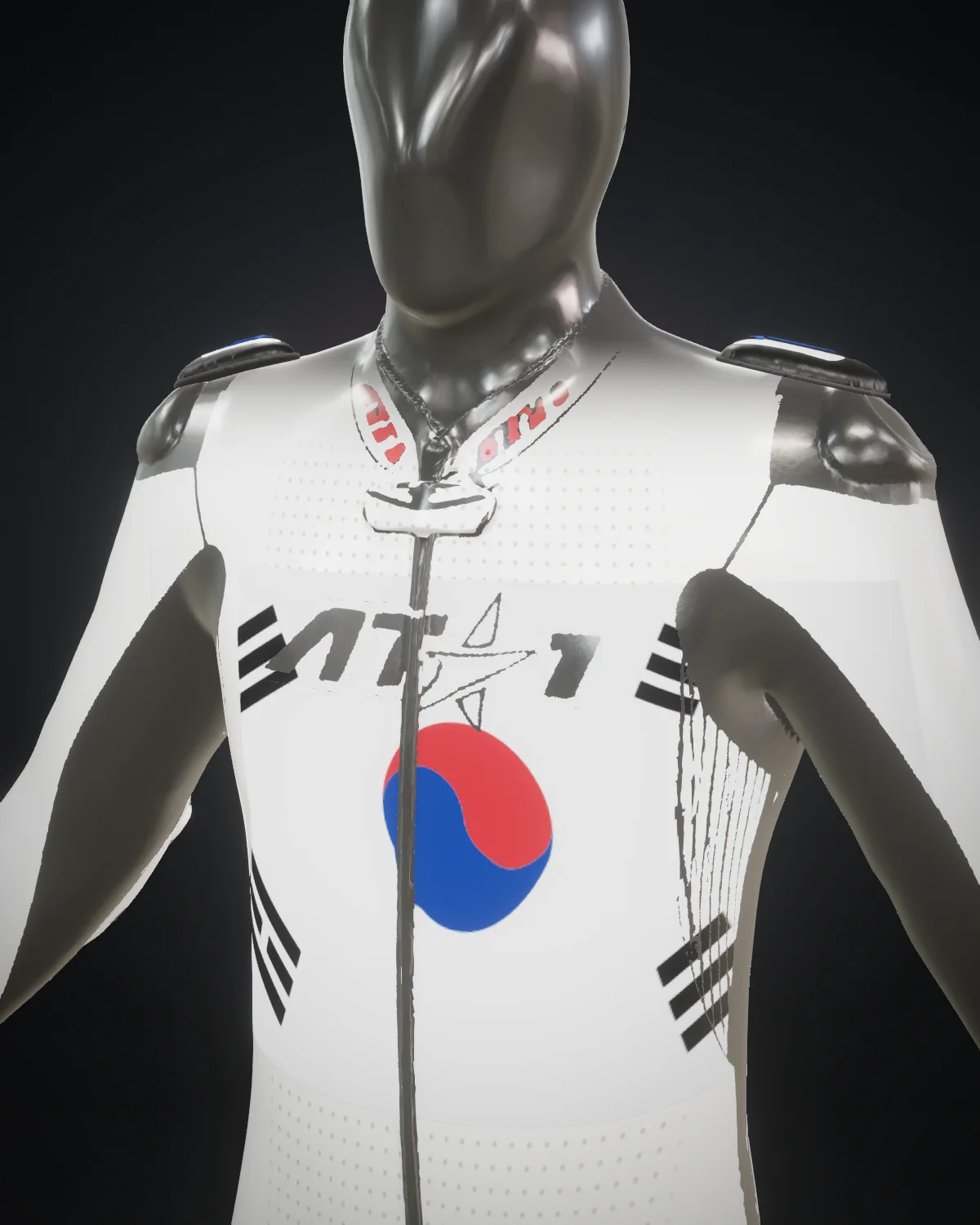 Hanguk — Chest detail
