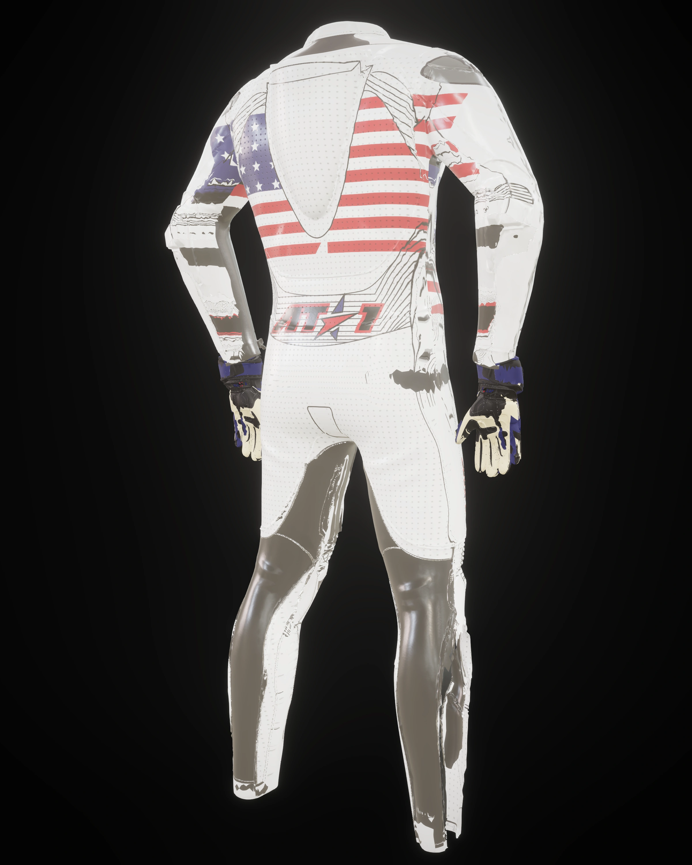 Stars & Stripes — Back three-quarter