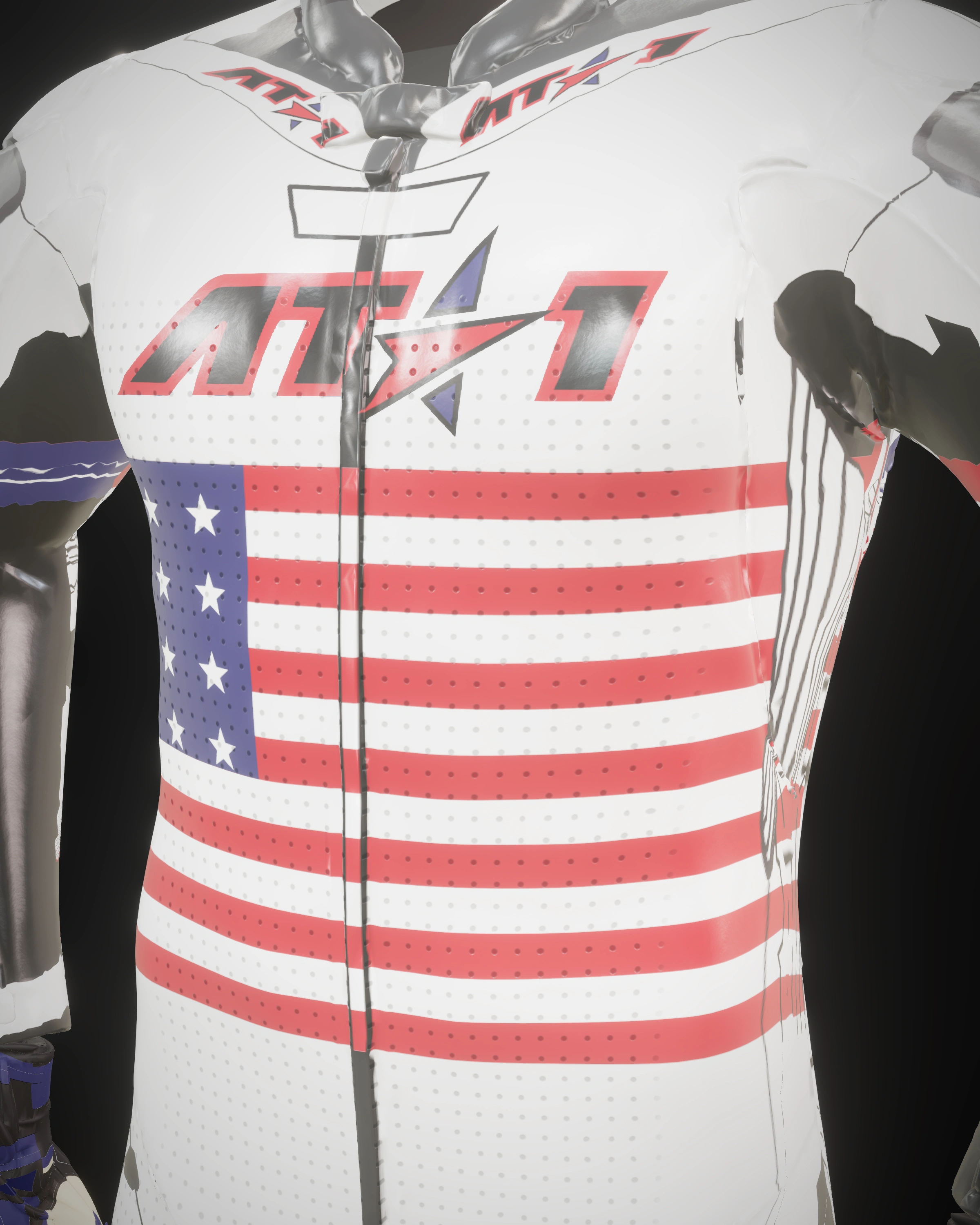Stars & Stripes — Back detail
